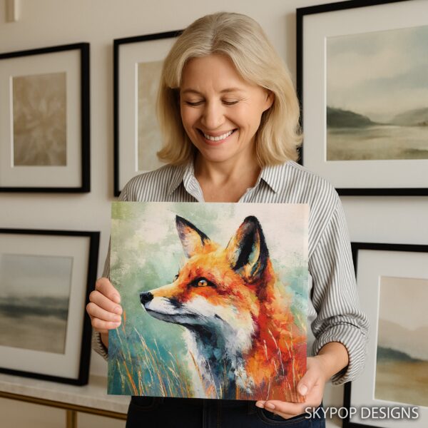 Fox Portrait Art
