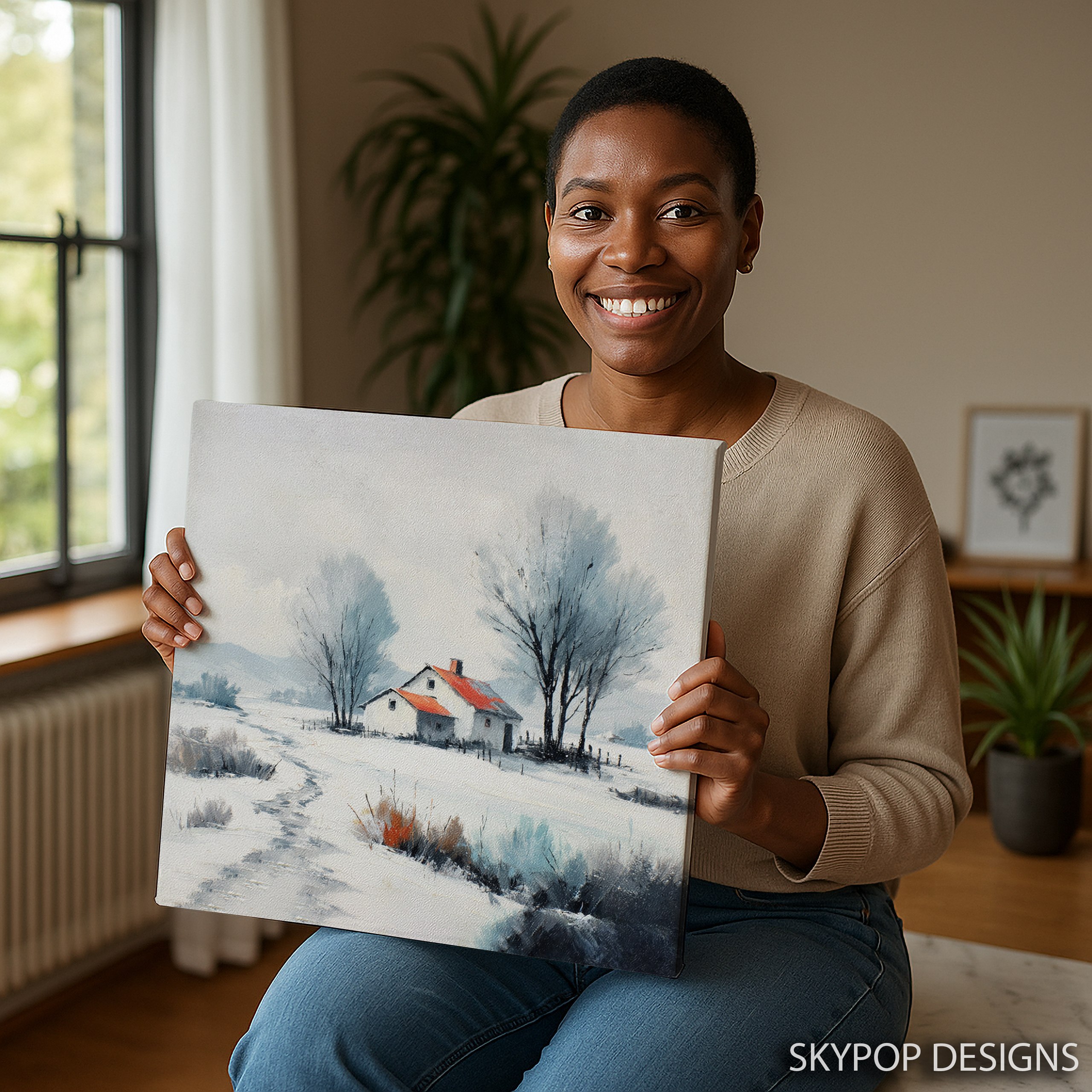 9.jpg Winter Farmhouse Art