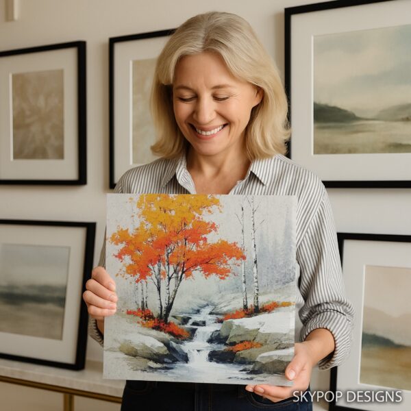 Autumn Stream Art