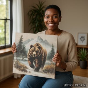 Grizzly Bear Art