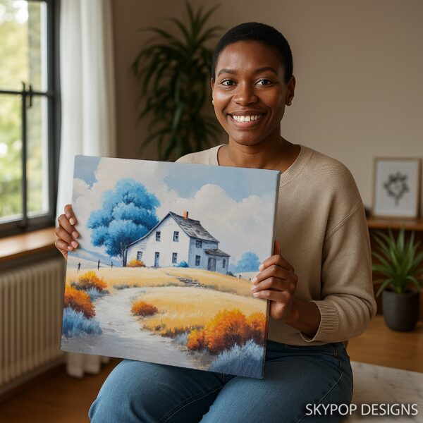 Countryside Farmhouse Art