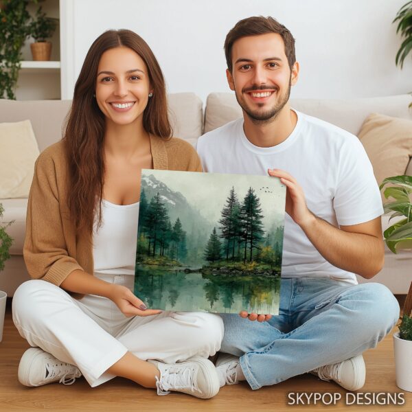 Forest Lake Bird Art