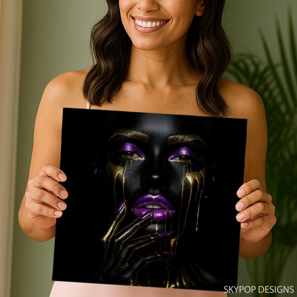 Liquid Gold Glamour Art