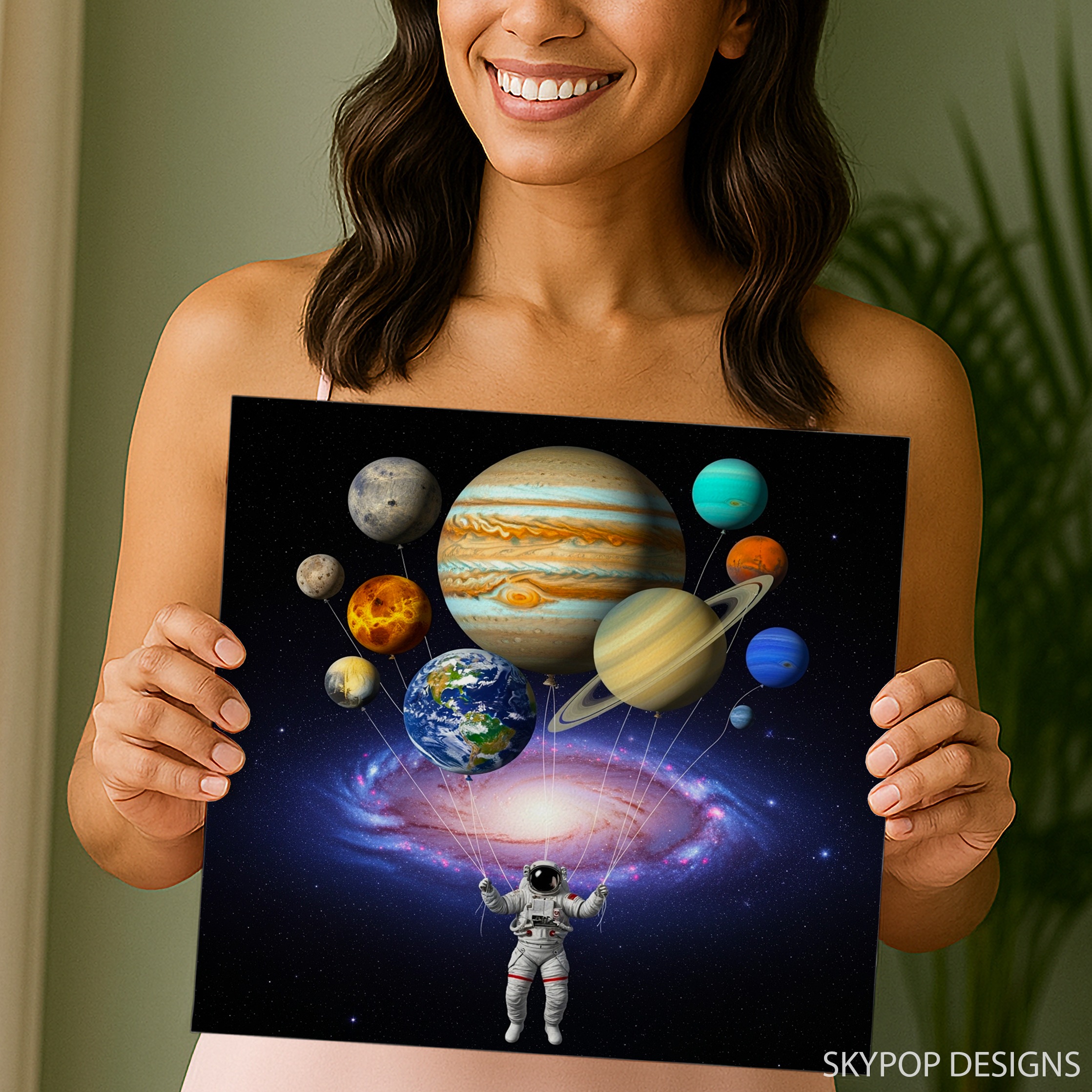 9.jpg Astronaut Planet Balloon Art