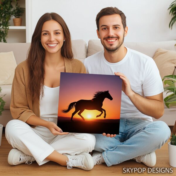 Horse Silhouette Art
