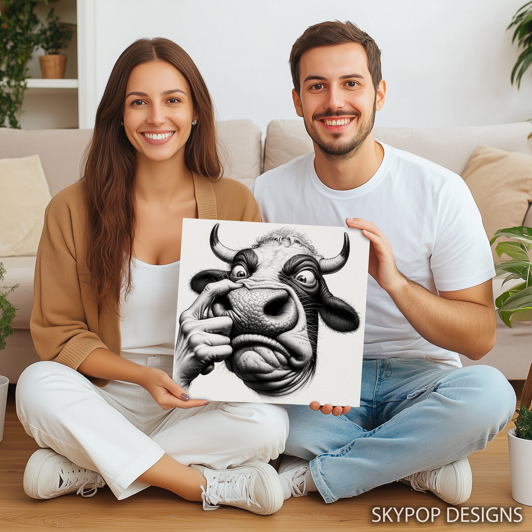 9.jpg Highland Cow Art