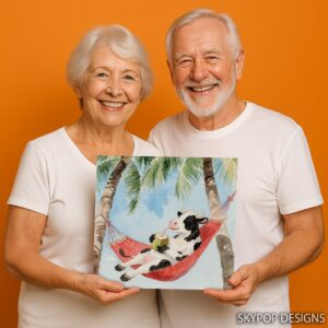 Cow Hammock Art