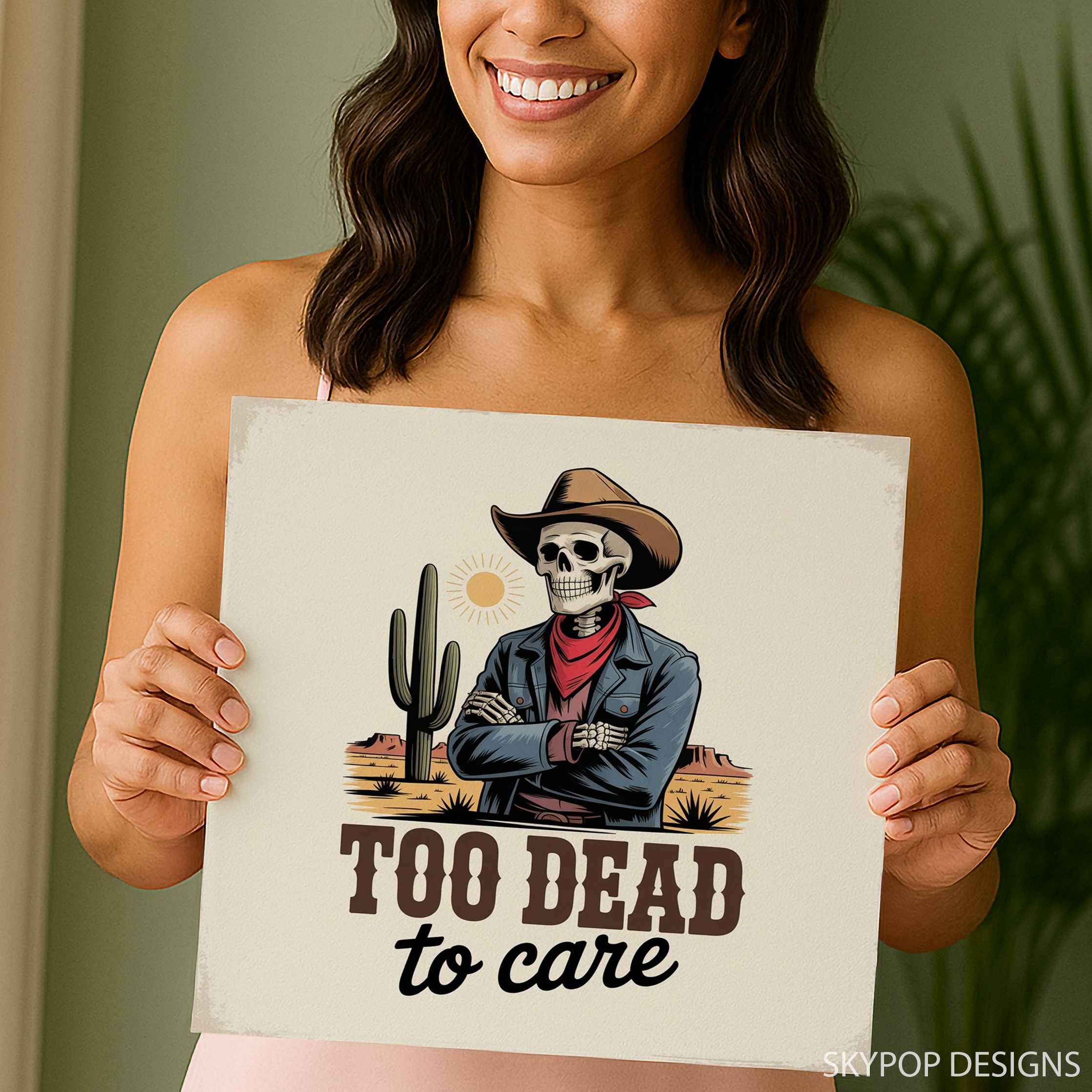 9.jpg Cowboy Skull Art