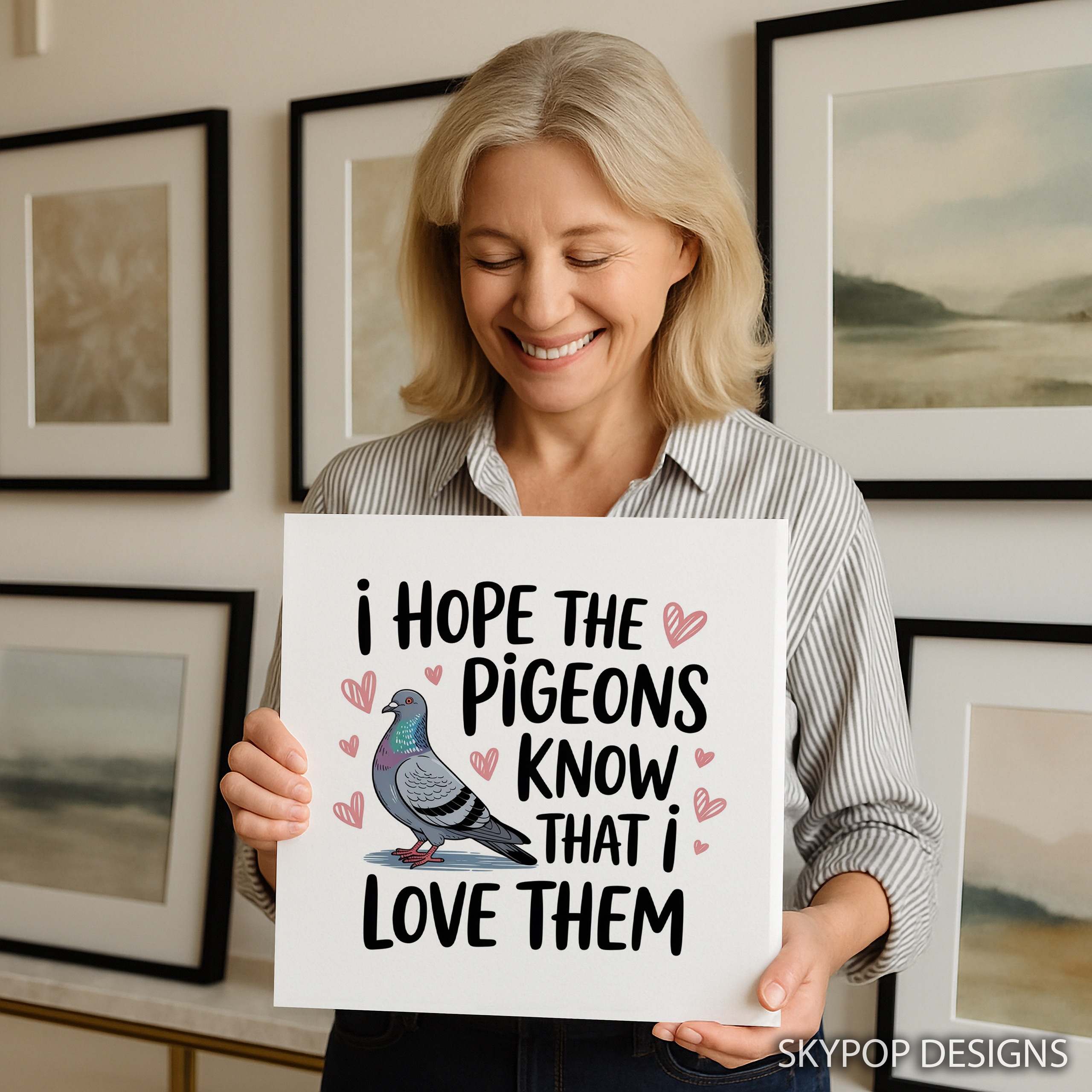 9.jpg Pigeon Love Art