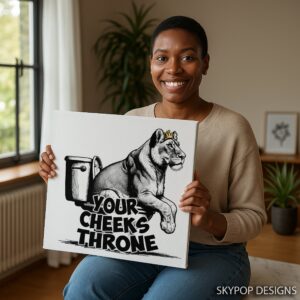 Lion King of Throne Art