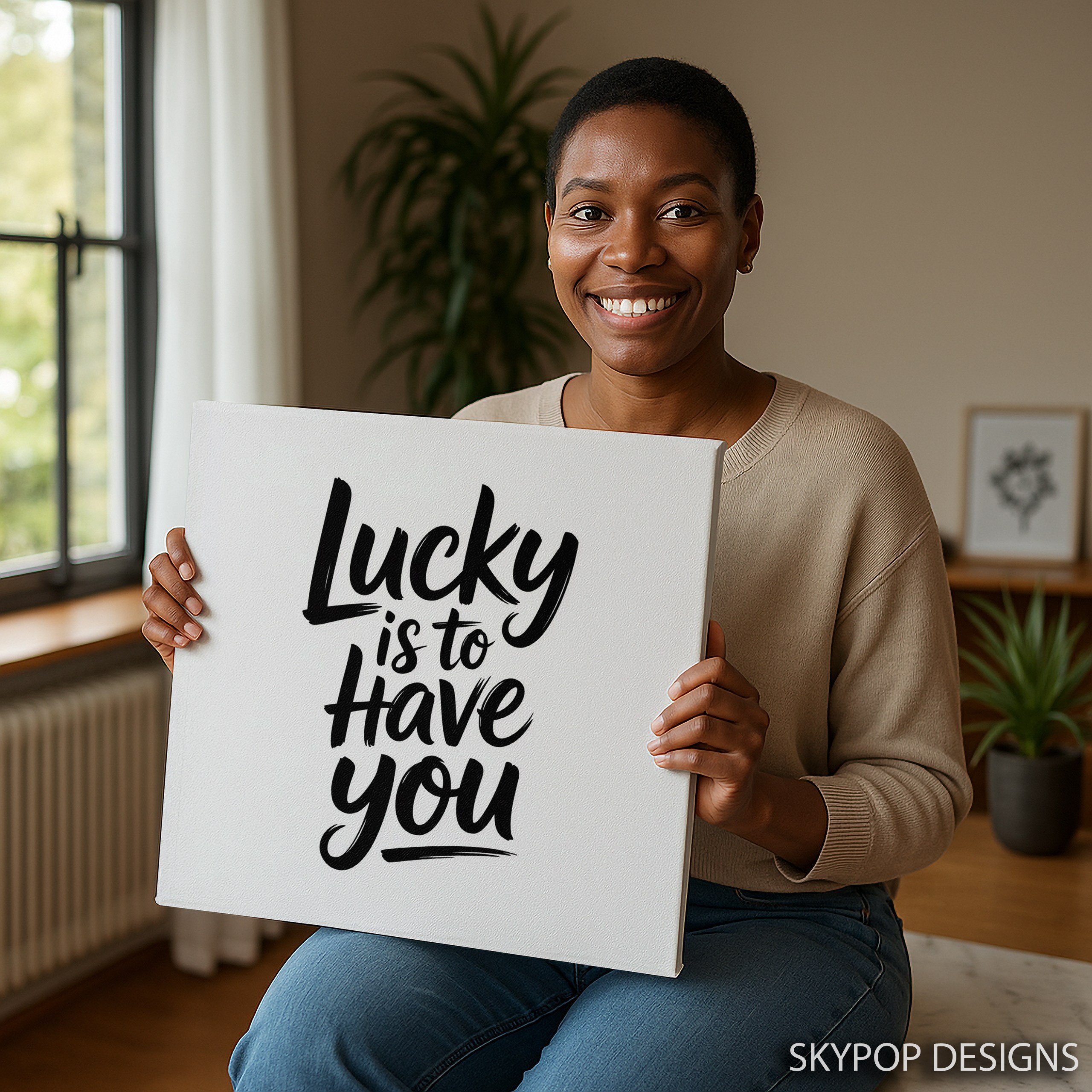 9.jpg Lucky Love Quote Art