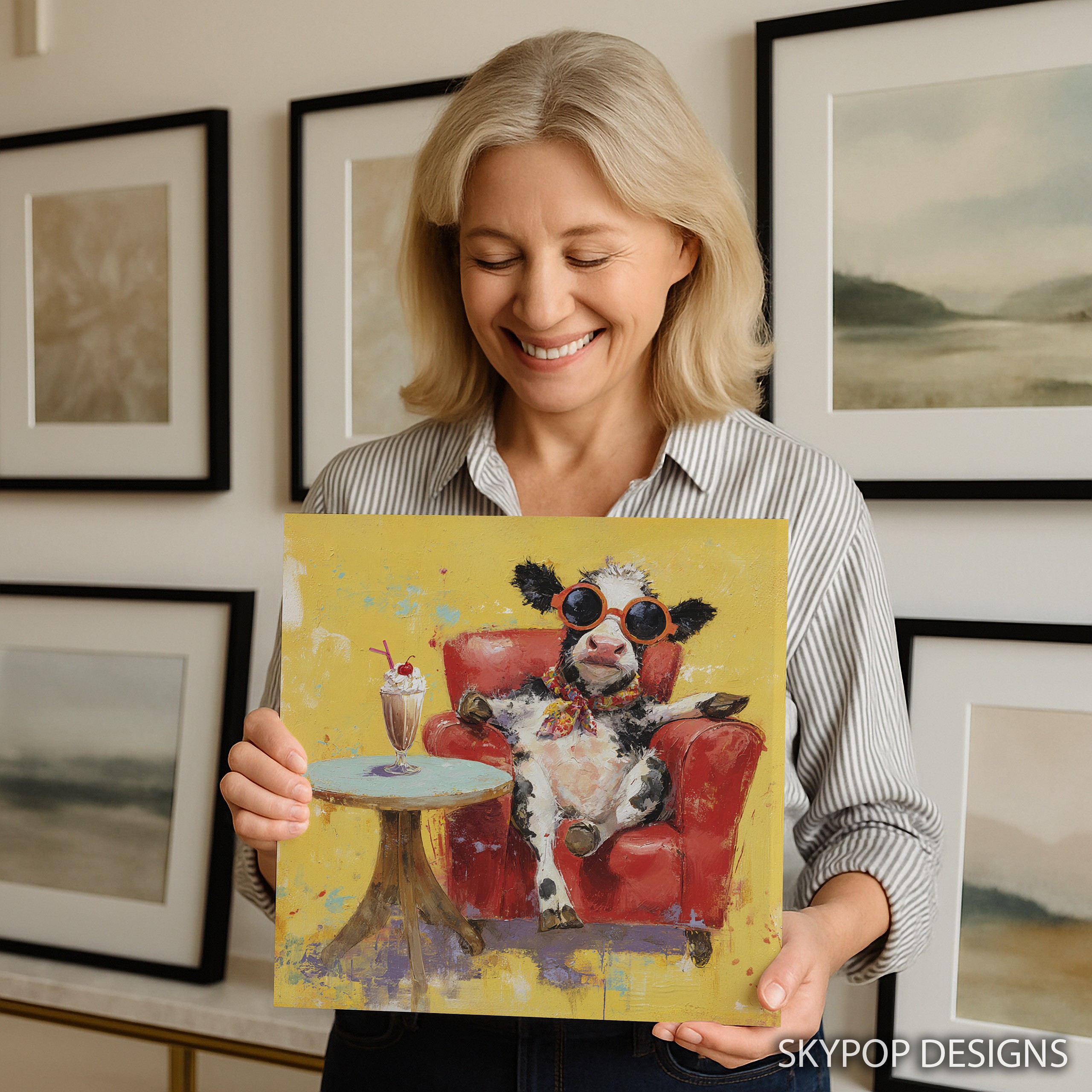 9.jpg Cow Milkshake Art
