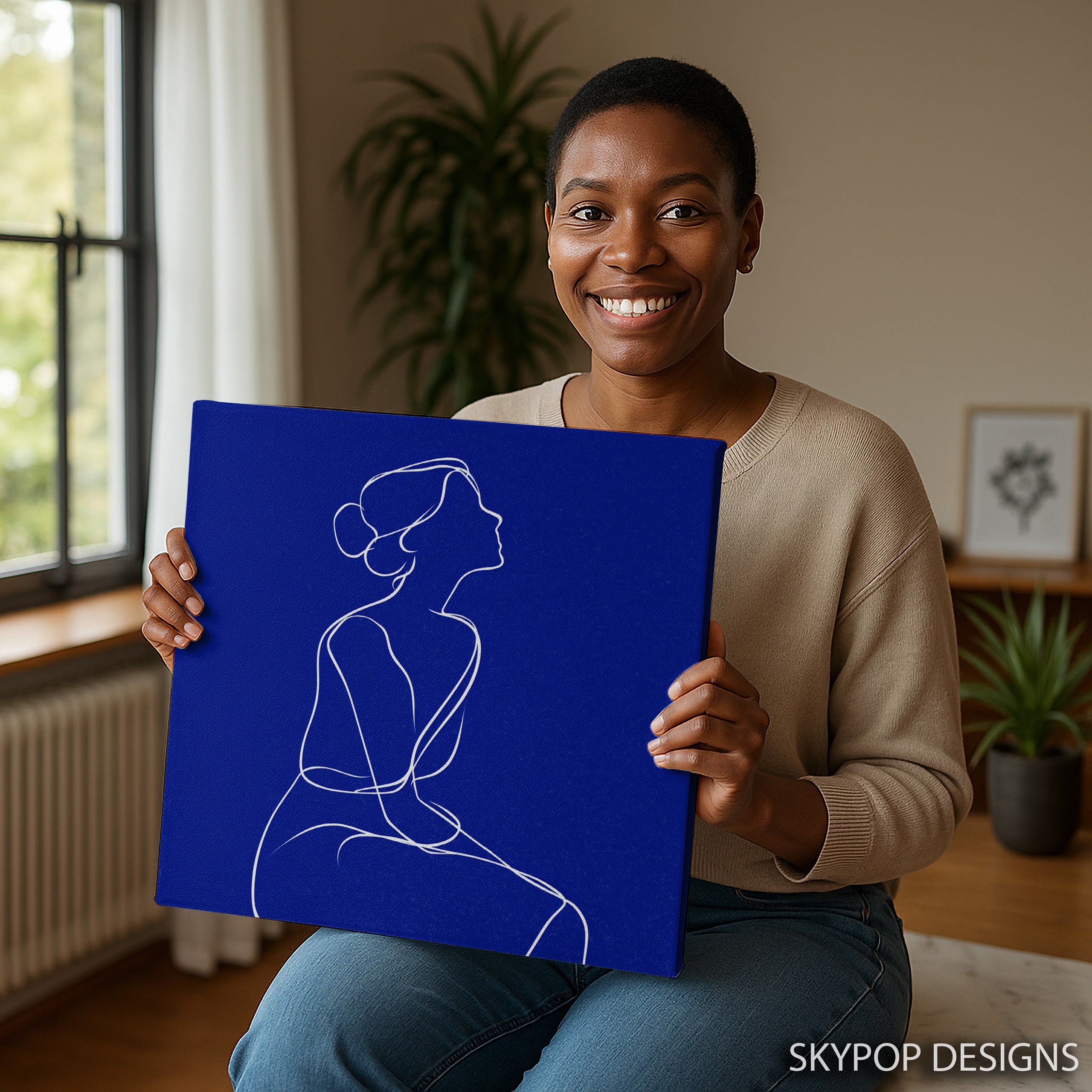 9.jpg Feminine Silhouette Art