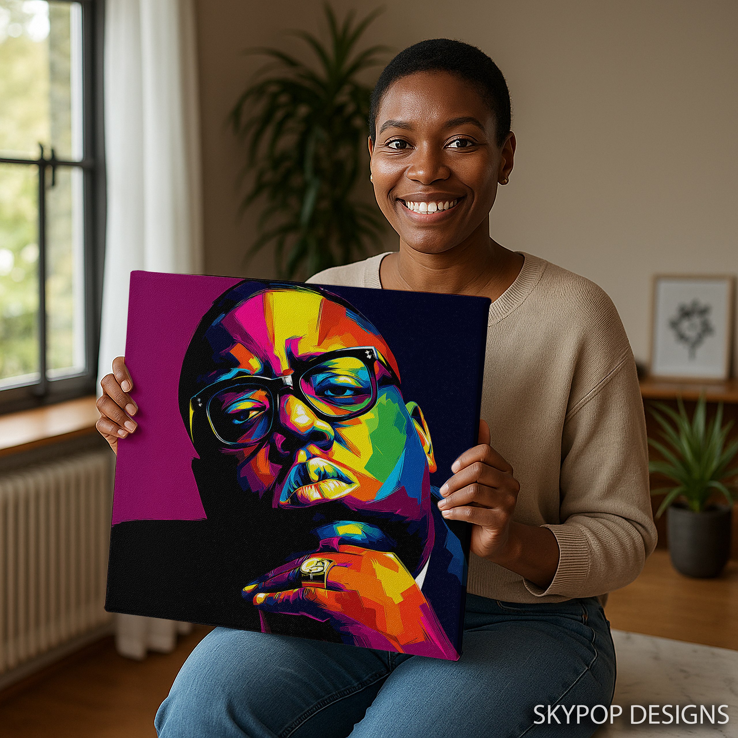 9.jpg Vibrant Pop Art Portrait Art