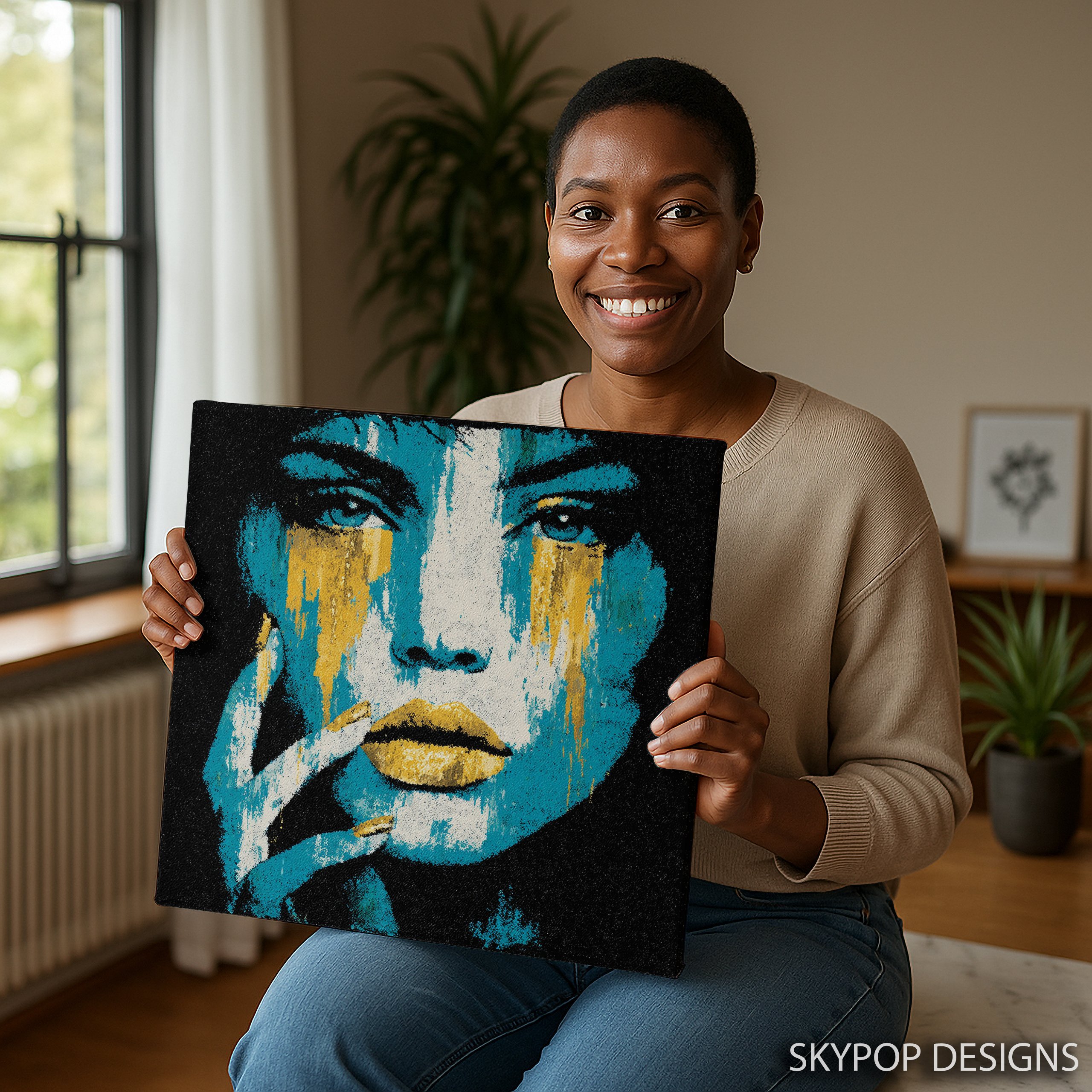 9.jpg Vibrant Face Art