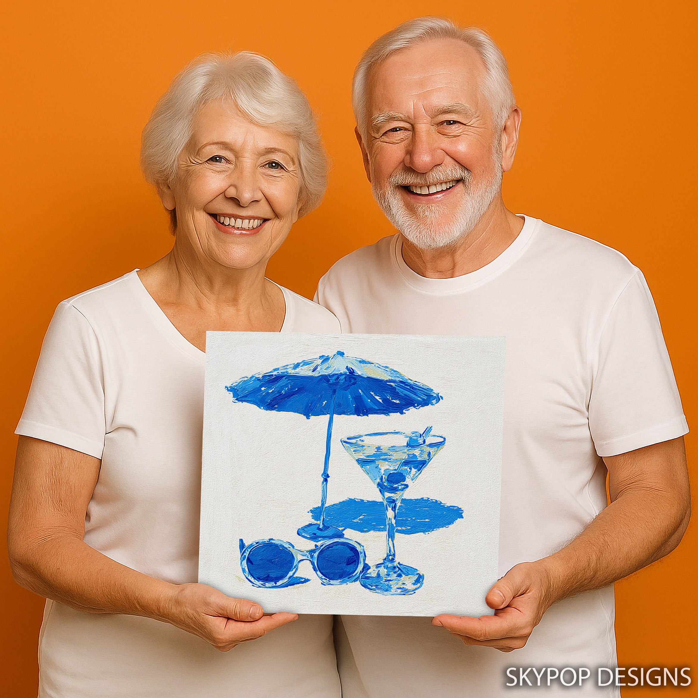 9.jpg Blue Summer Cocktail Art