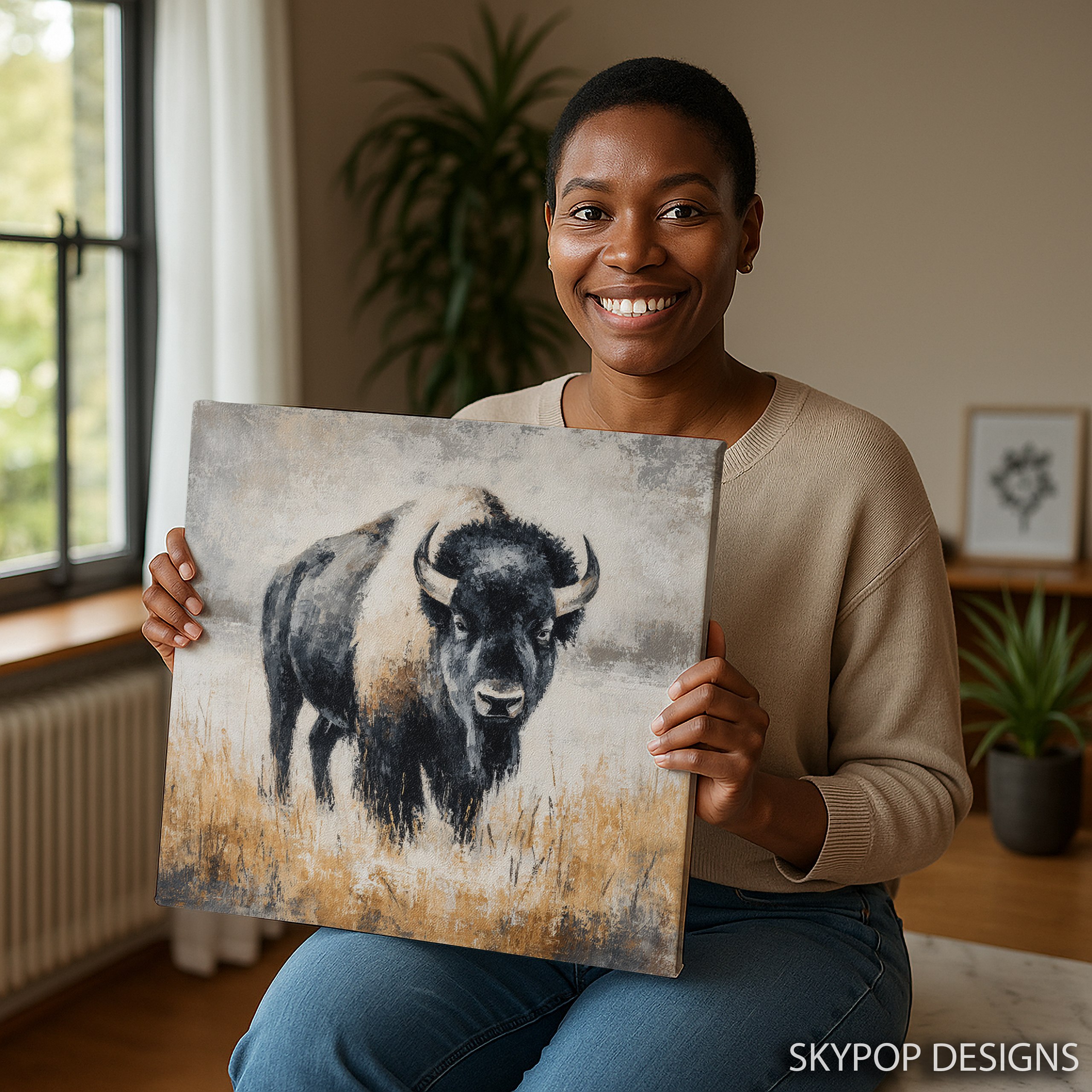 9.jpg Bison Art