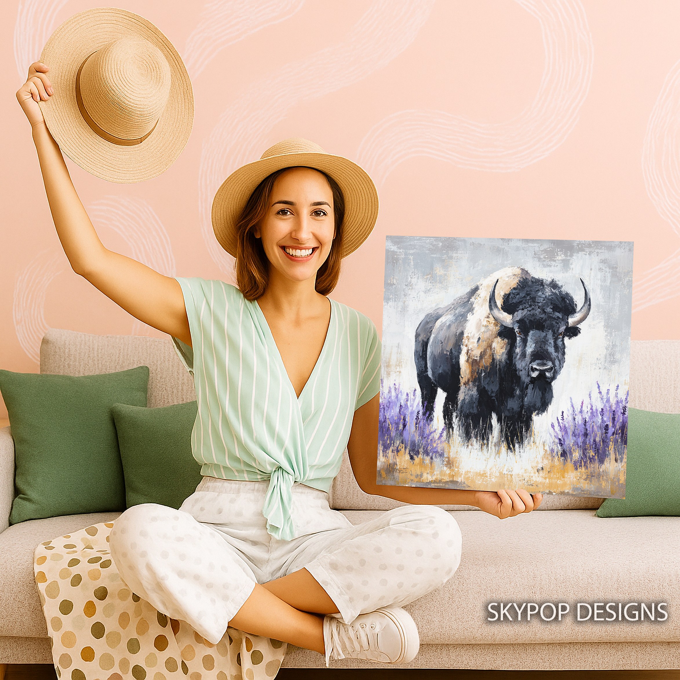 9.jpg Bison Art