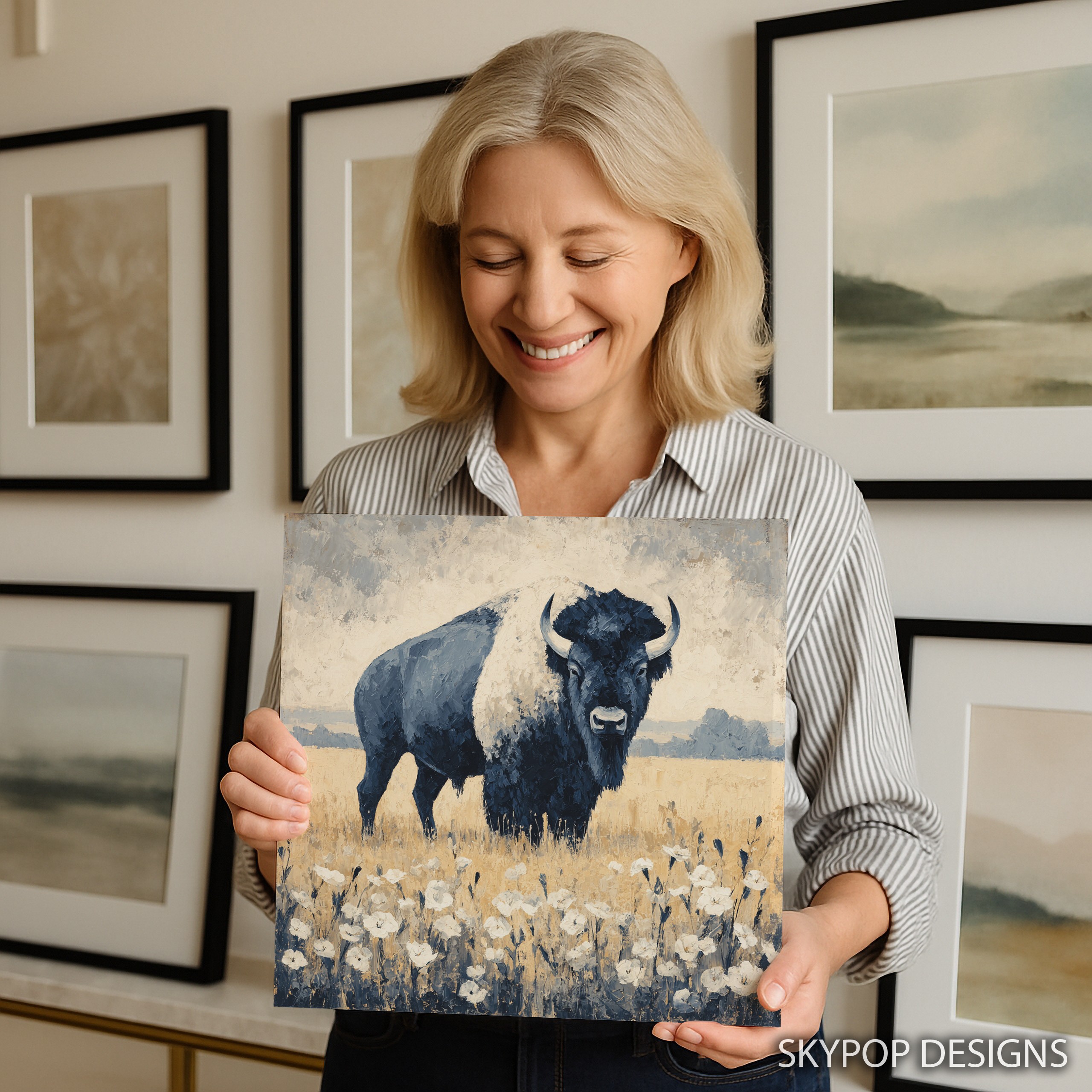 9.jpg Bison Art