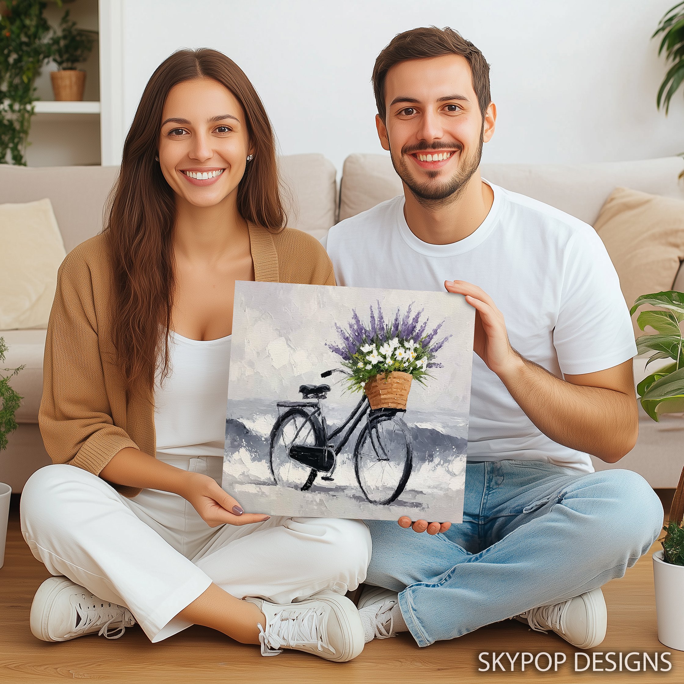 9.jpg Lavender Bicycle Art