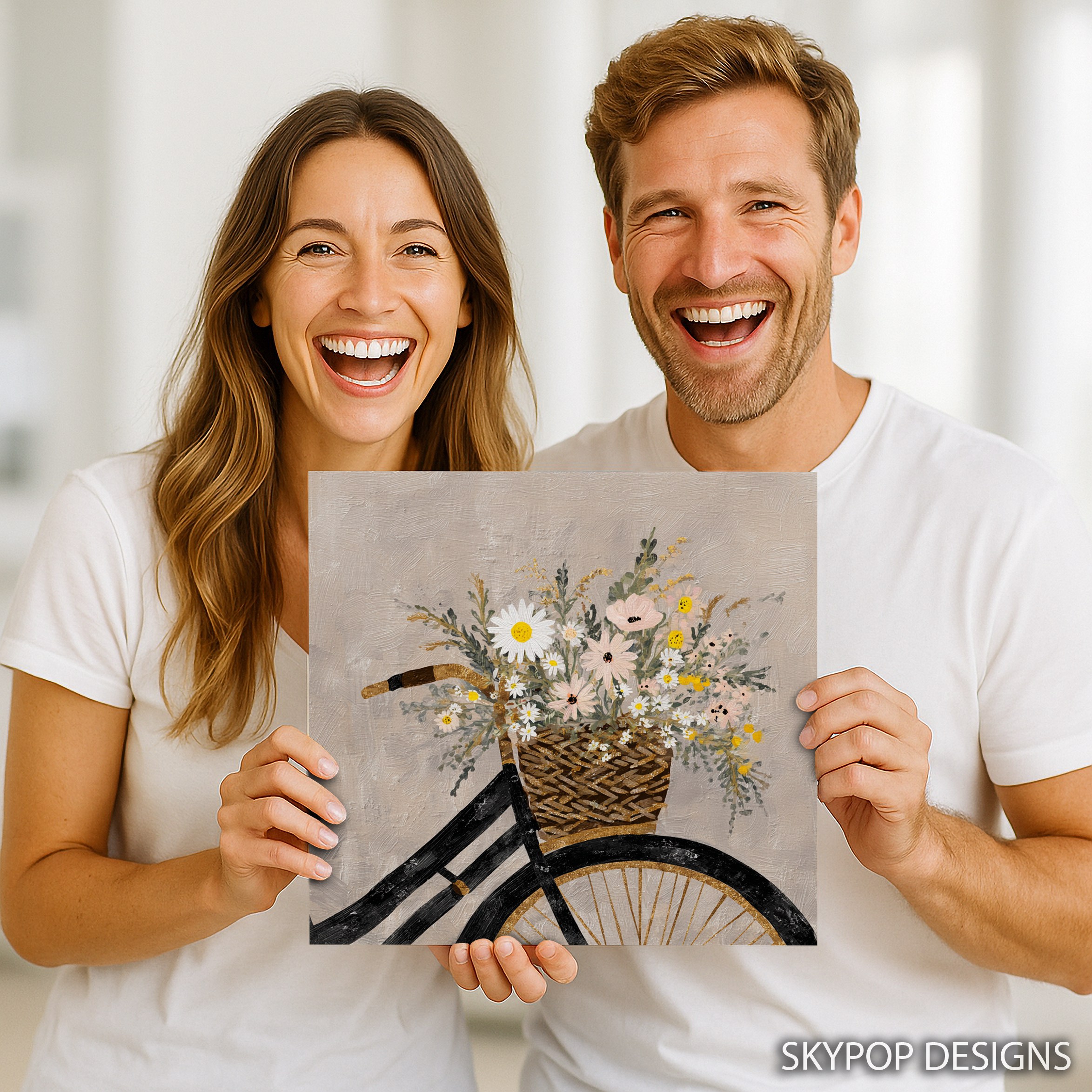 9.jpg Bicycle Flower Basket Art