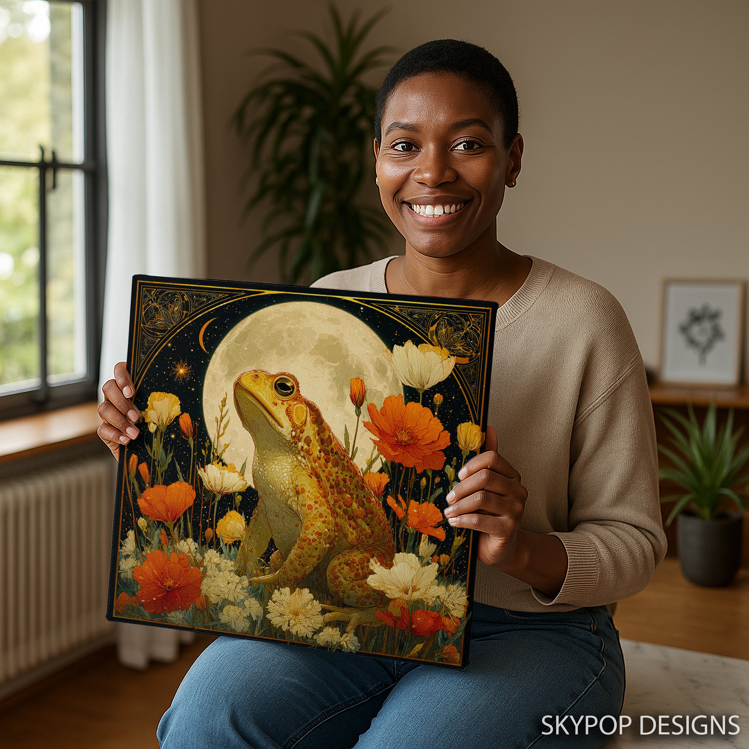 9.jpg Frog Art