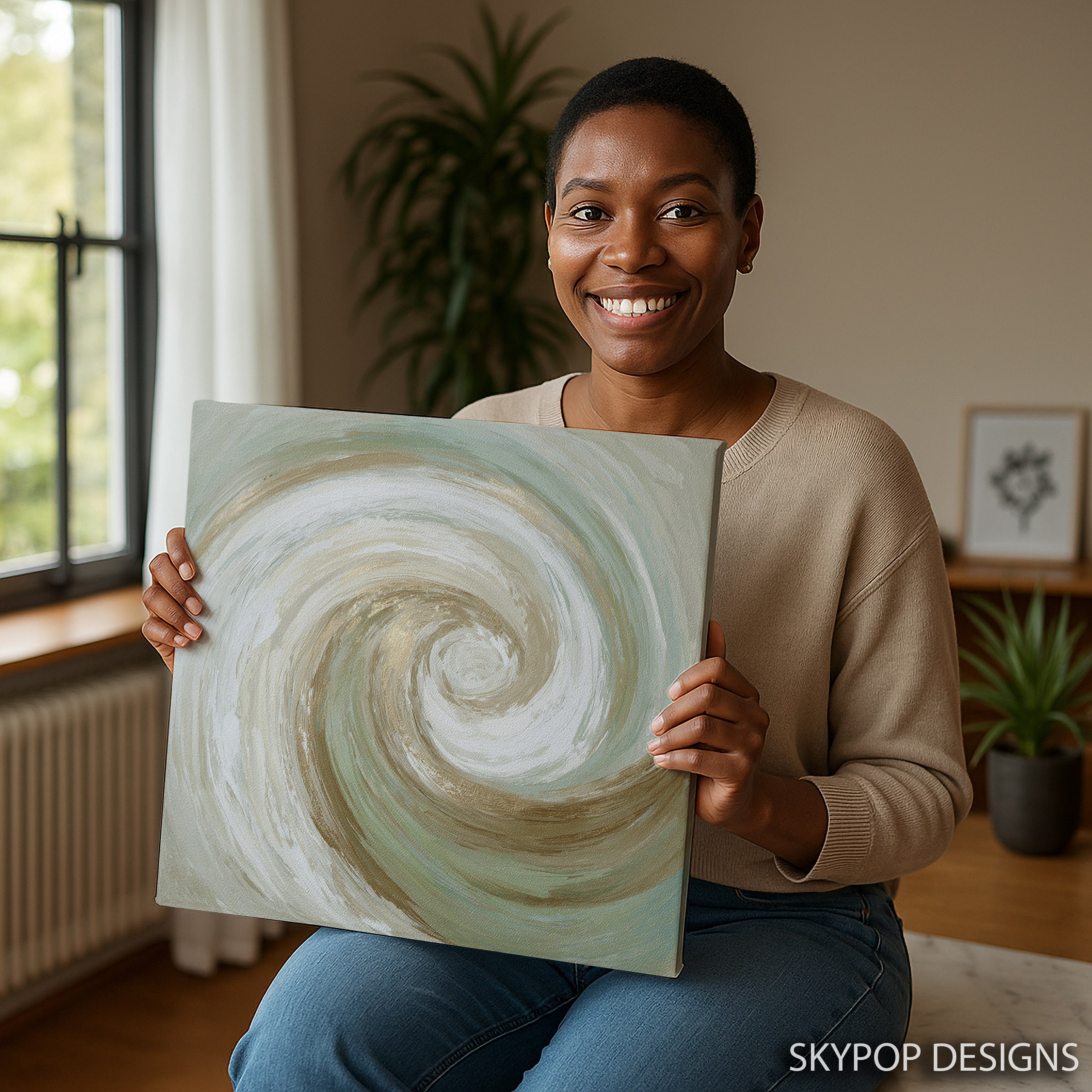 9.jpg Serene Spiral Art