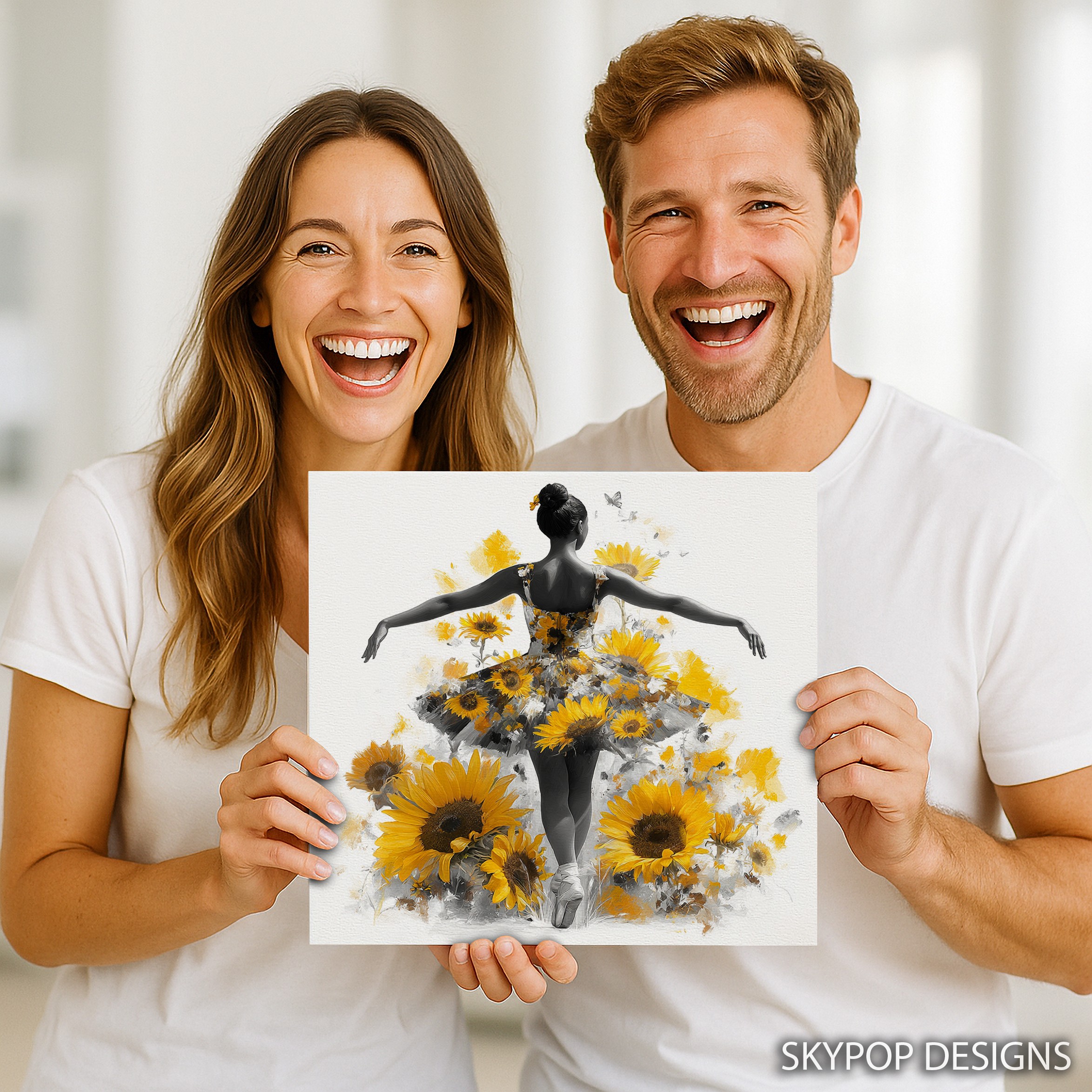 9.jpg Sunflower Ballerina Art