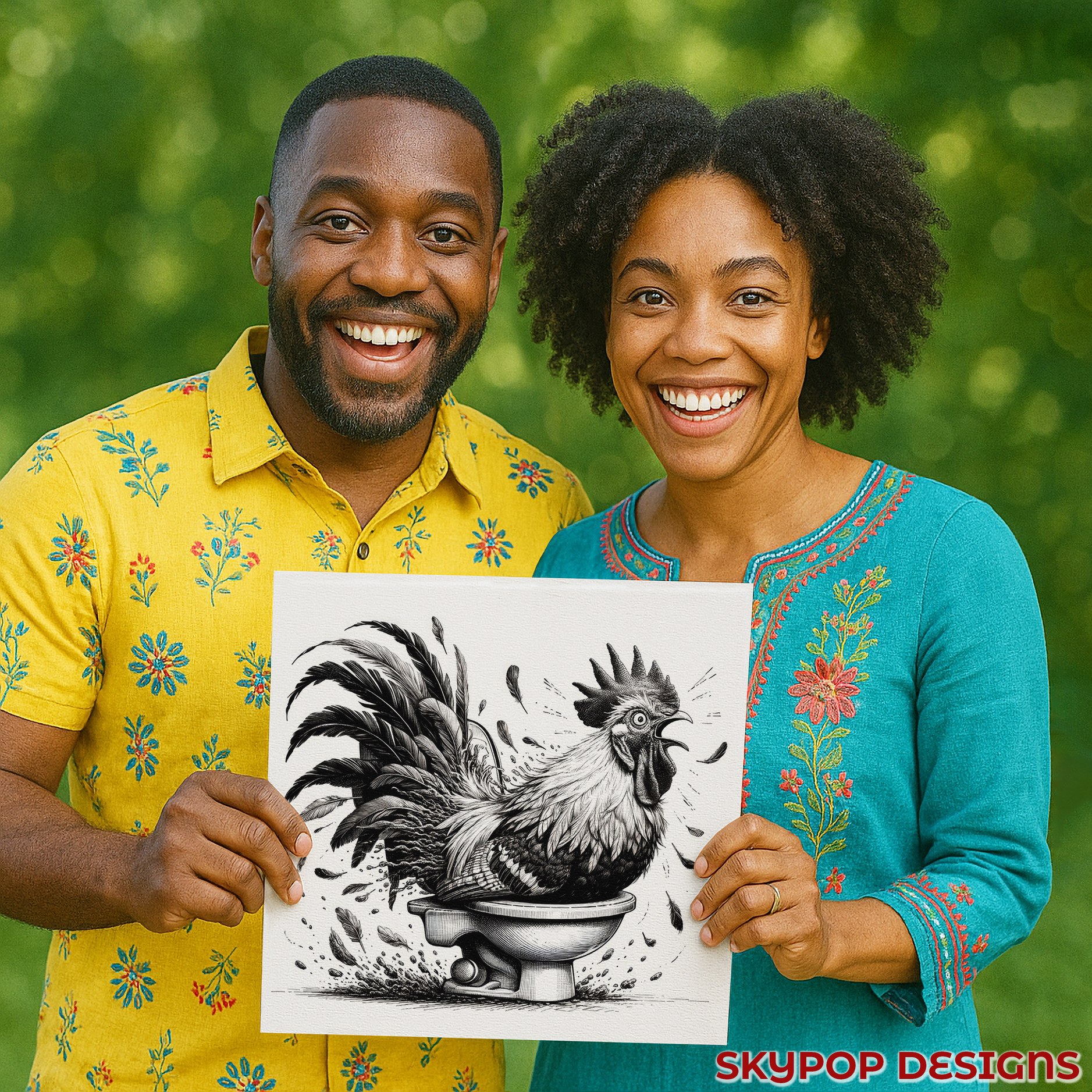9.jpg Rooster Art