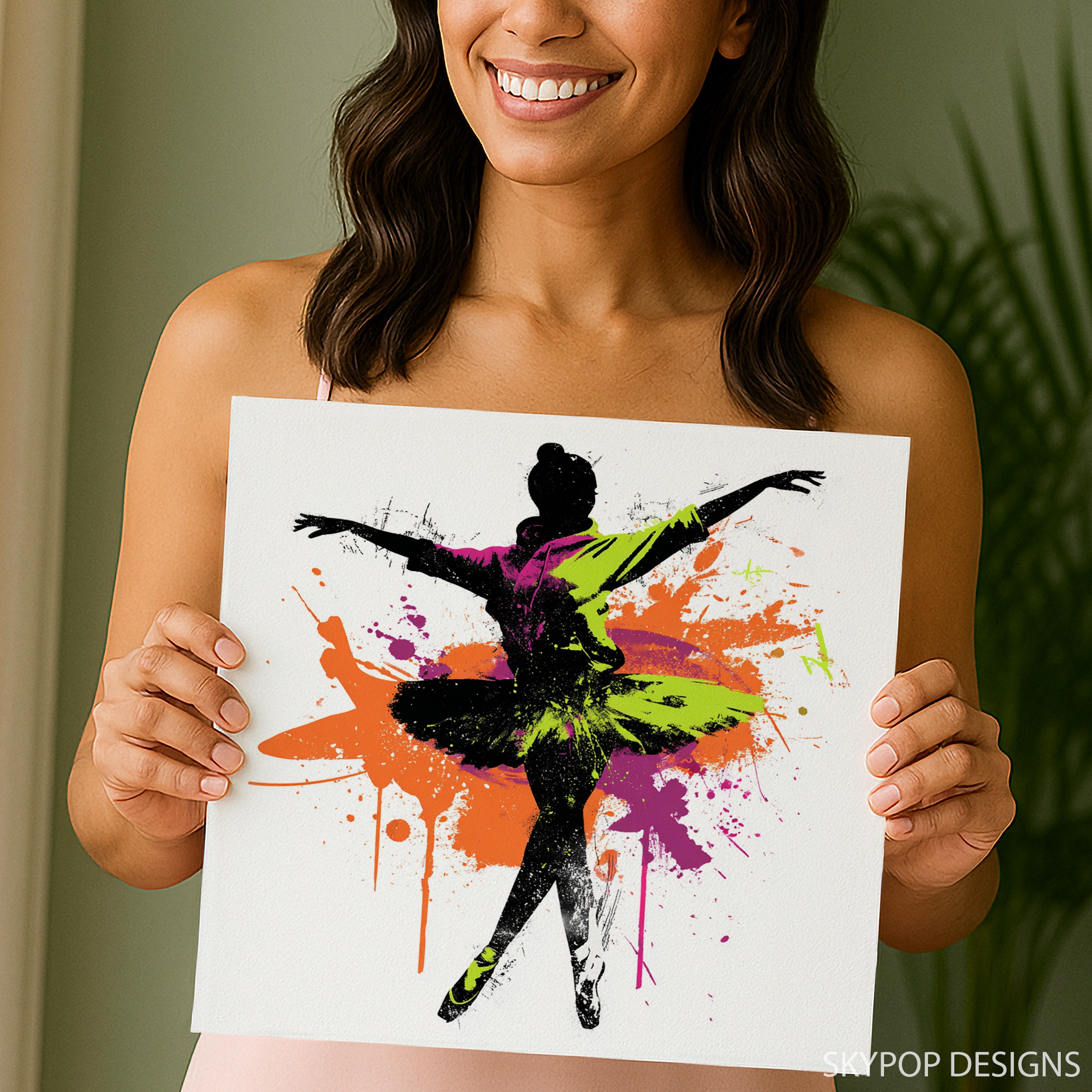 9.jpg Dynamic Dancer Silhouette Art