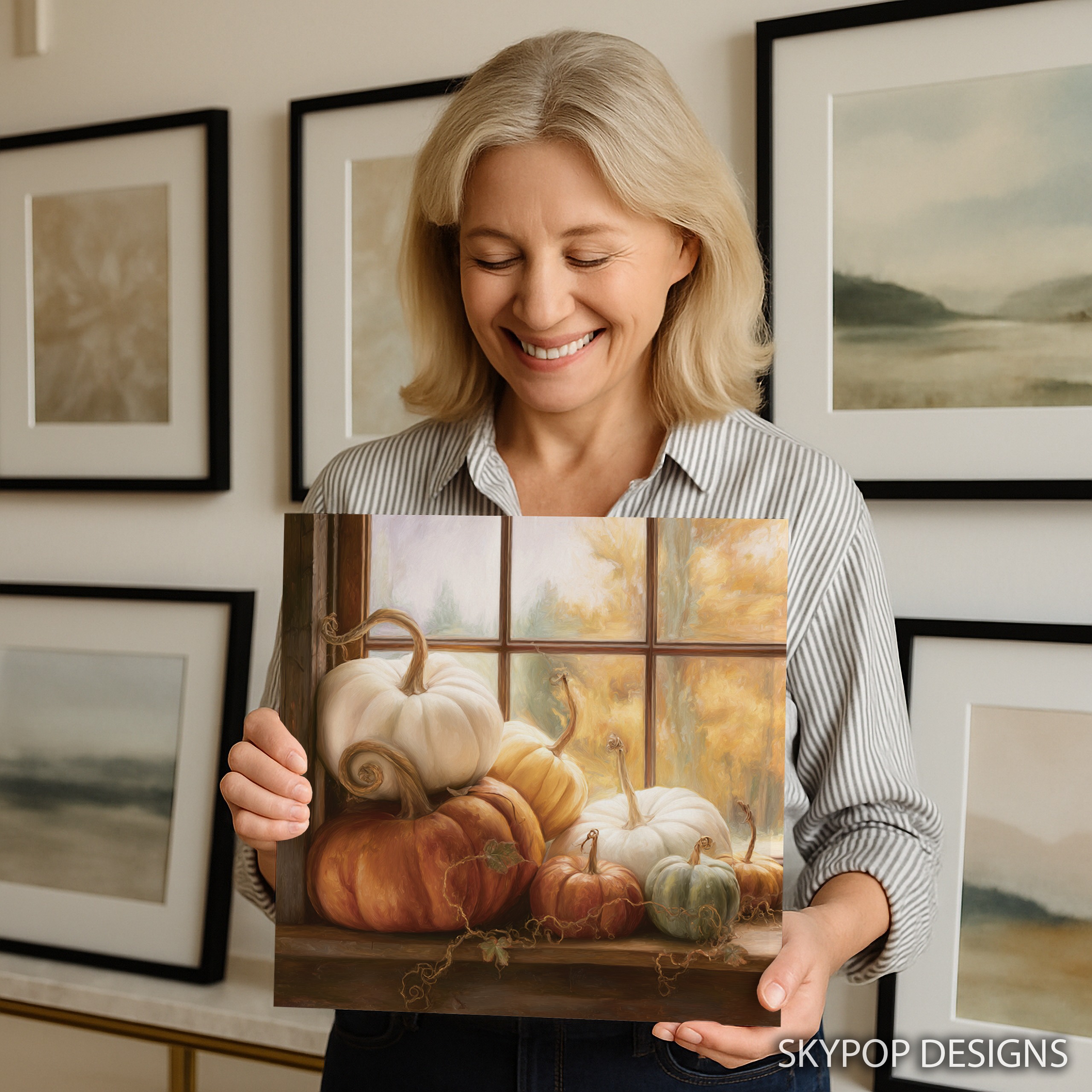 9.jpg Autumn Pumpkin Harvest Art