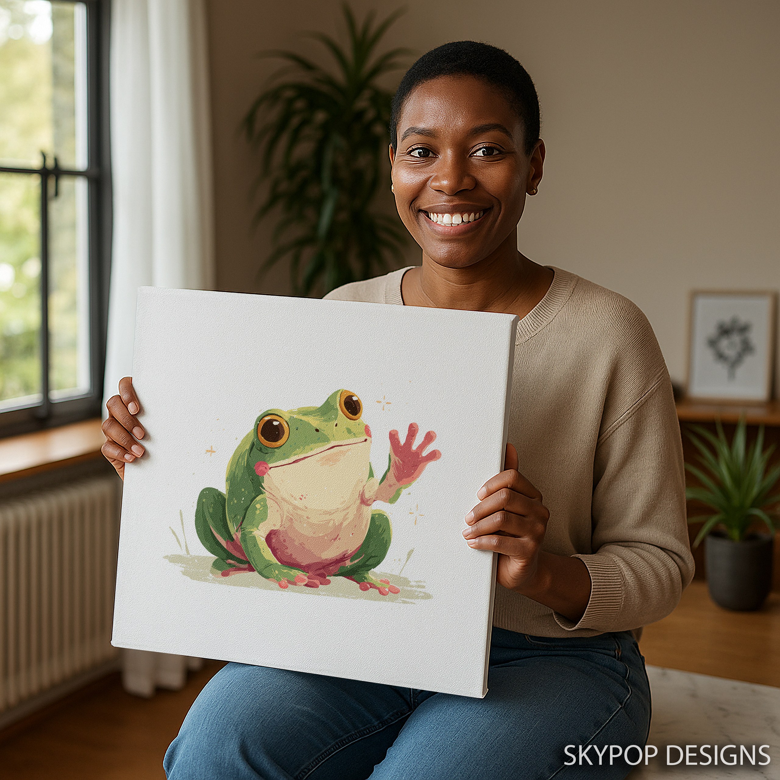 9.jpg Frog Art