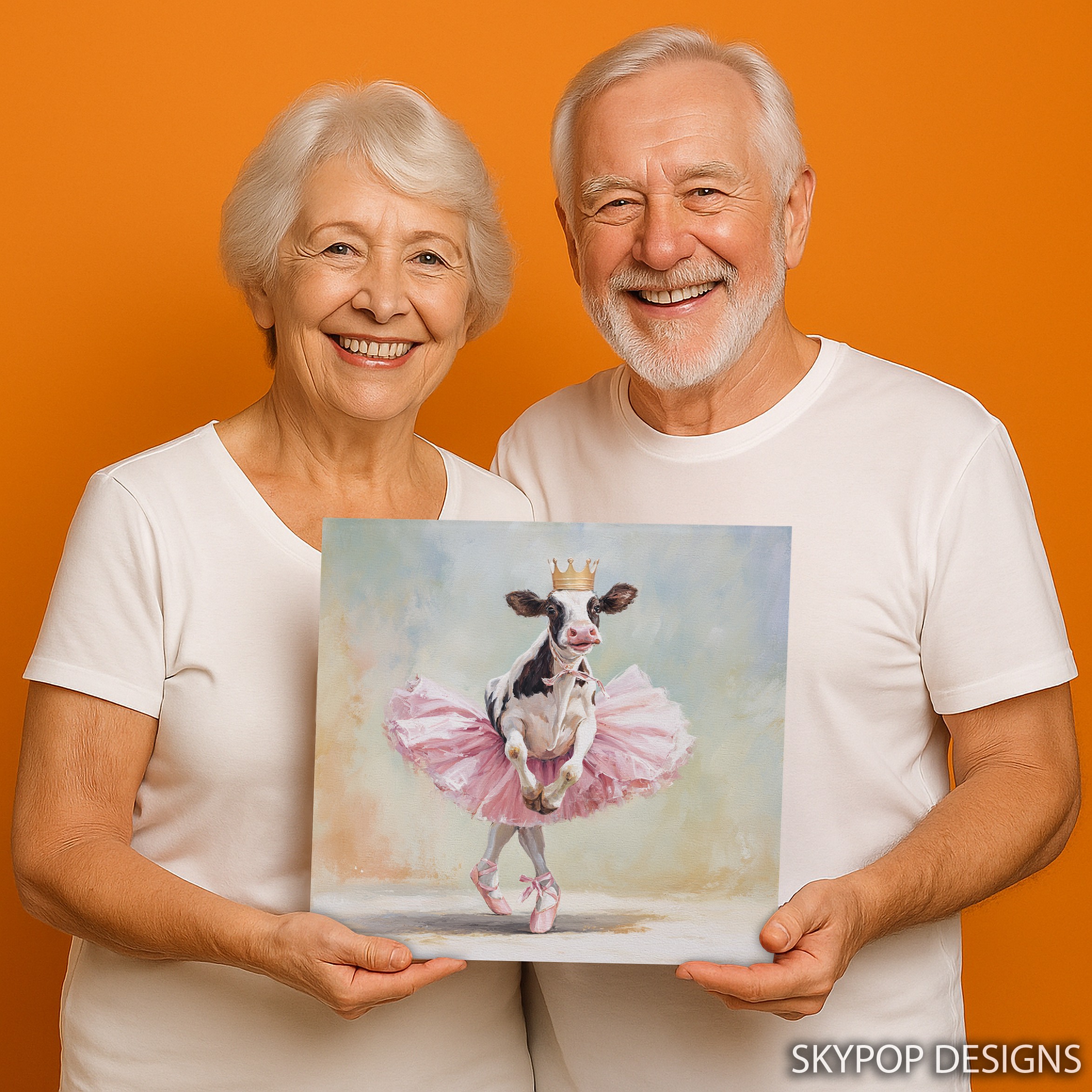 9.jpg Ballerina Cow Art