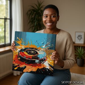 Radial Burst Art