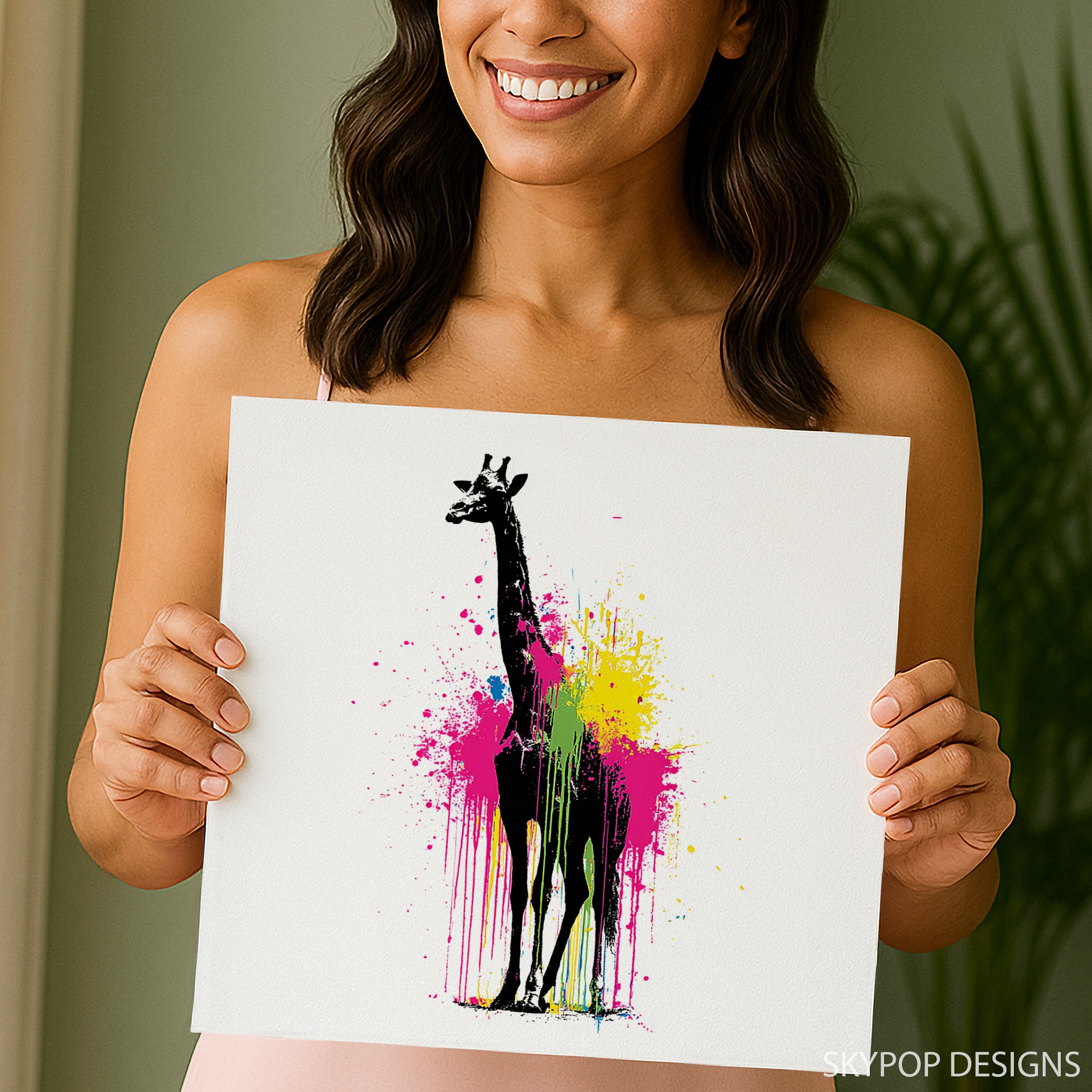 9.jpg Giraffe Art