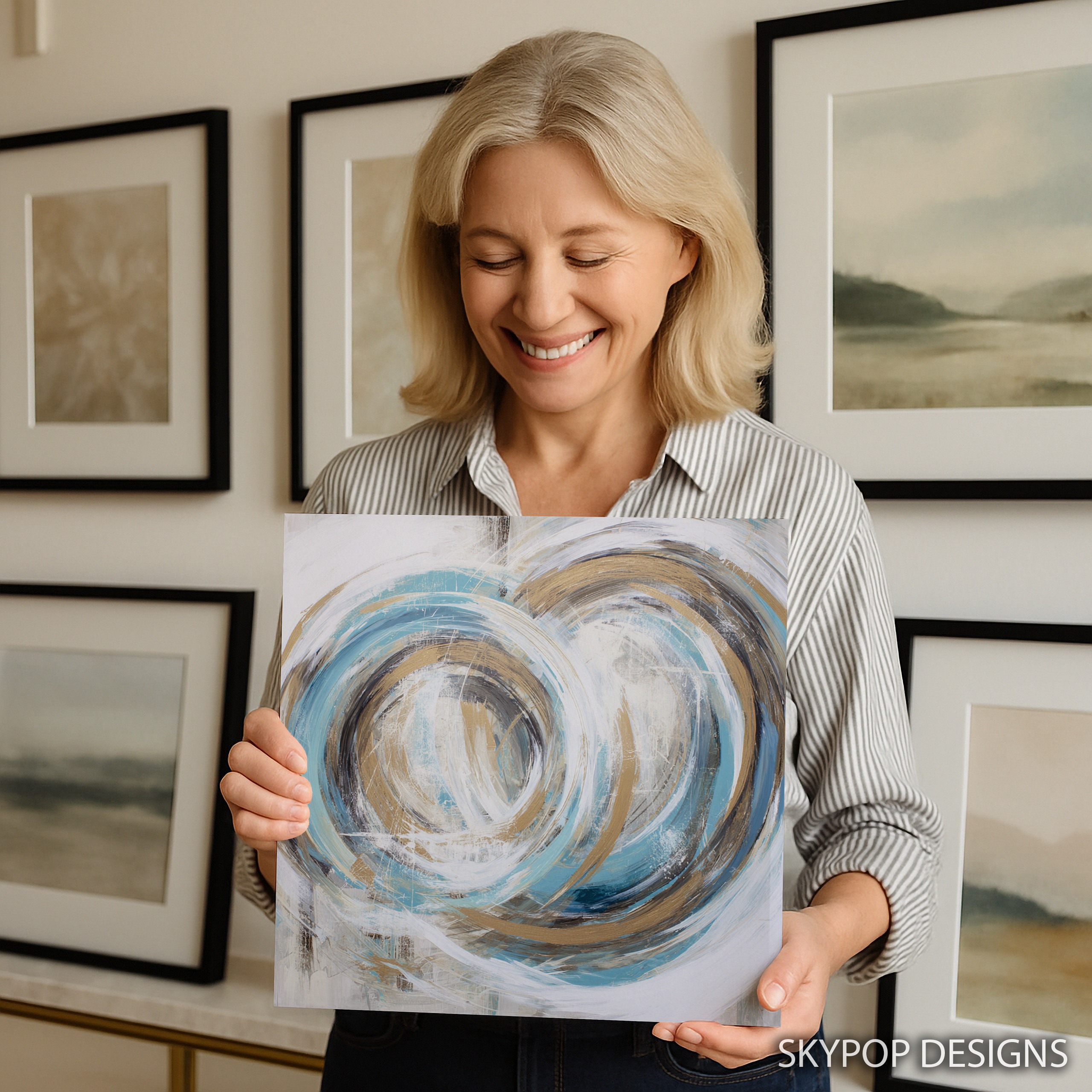 9.jpg Circular Waves Art