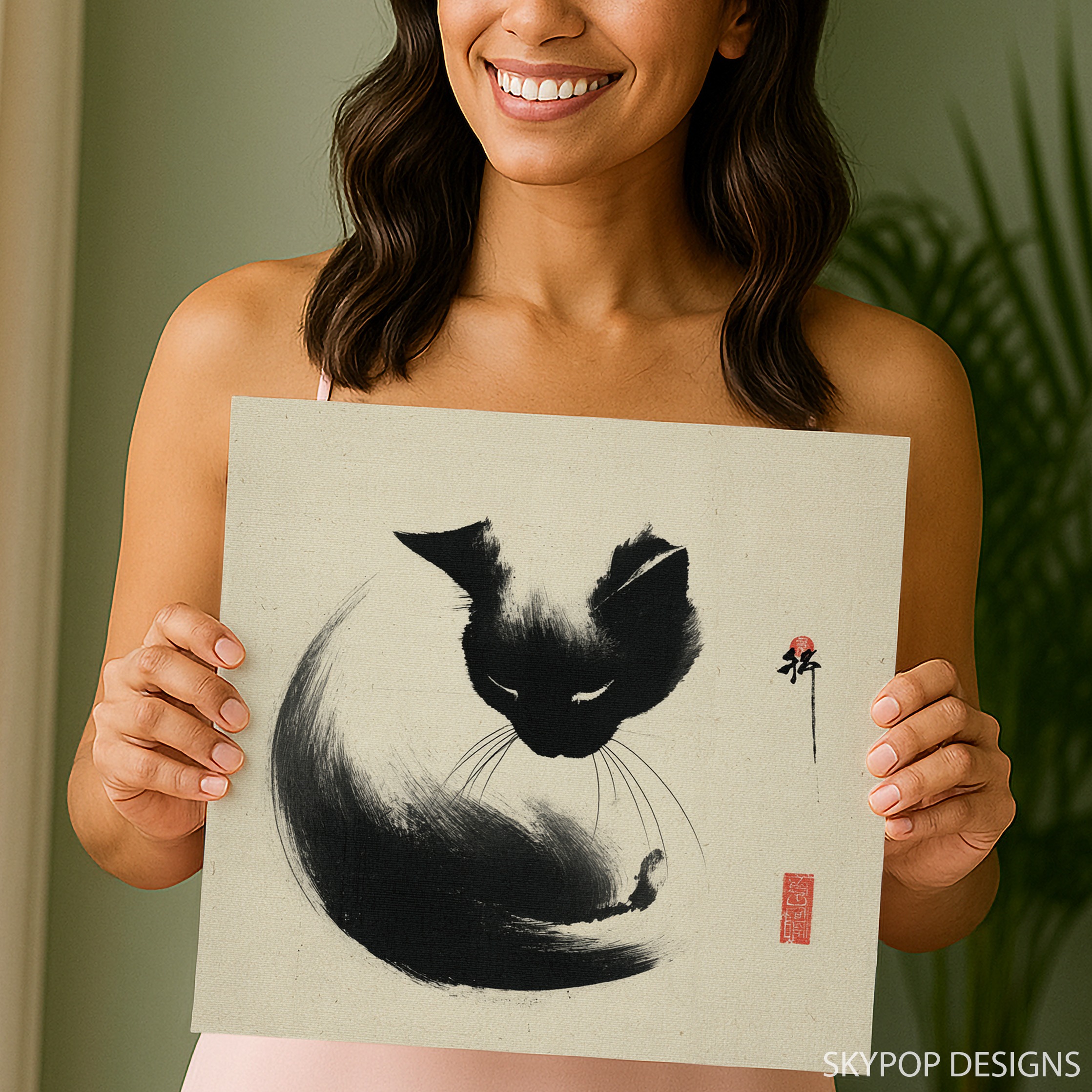 9.jpg Siamese Cat Art