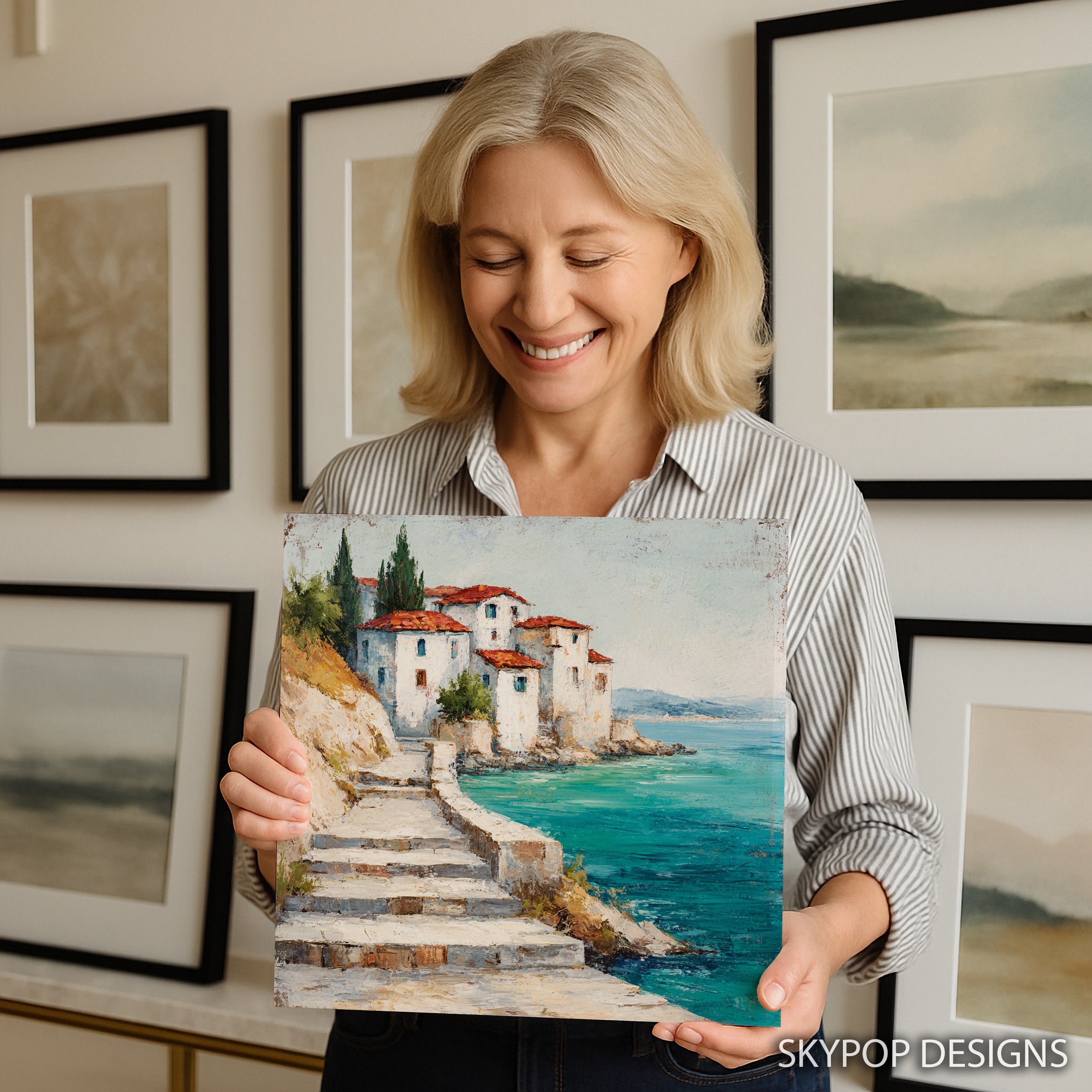 9.jpg Coastal Village Art