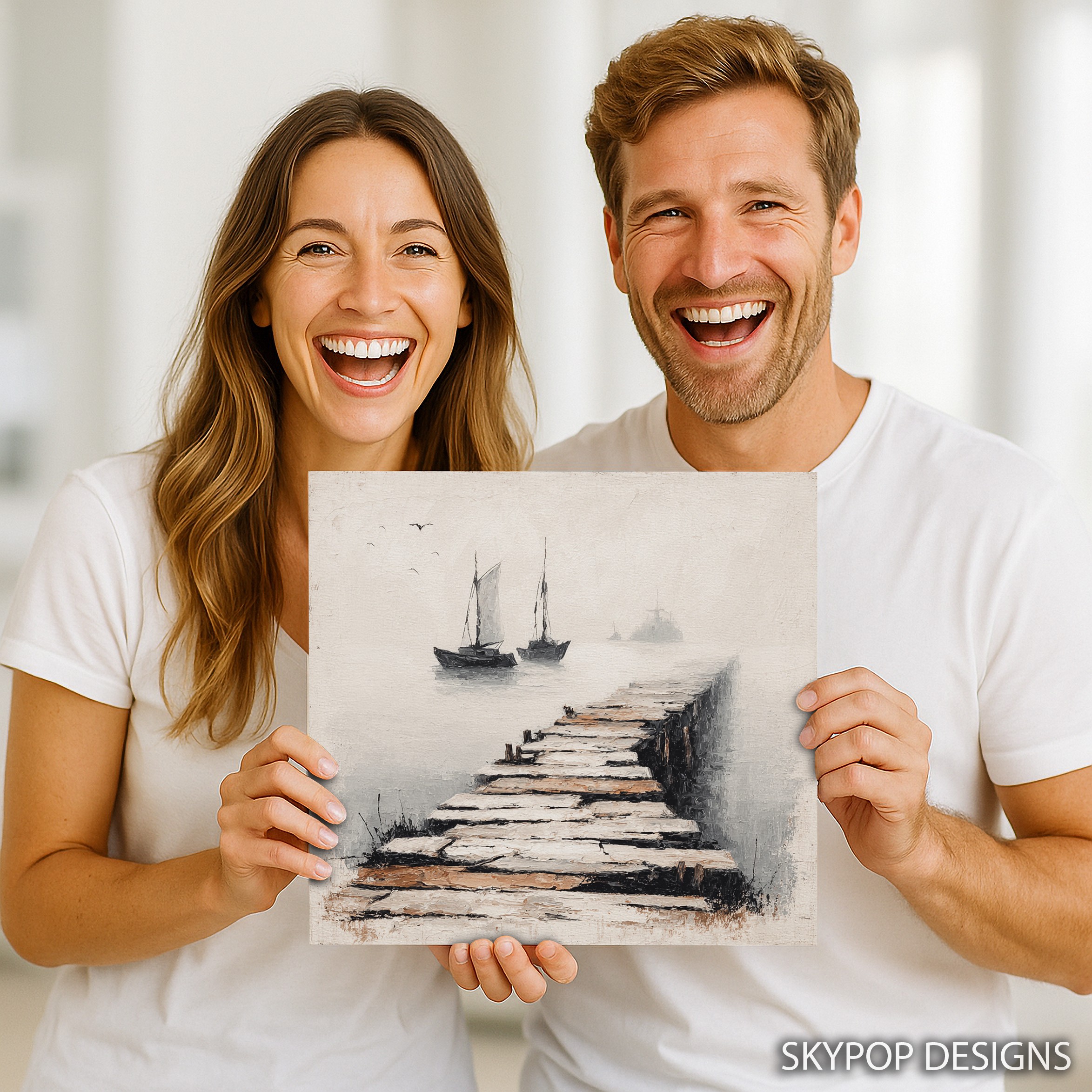 9.jpg Misty Harbor Pier Art