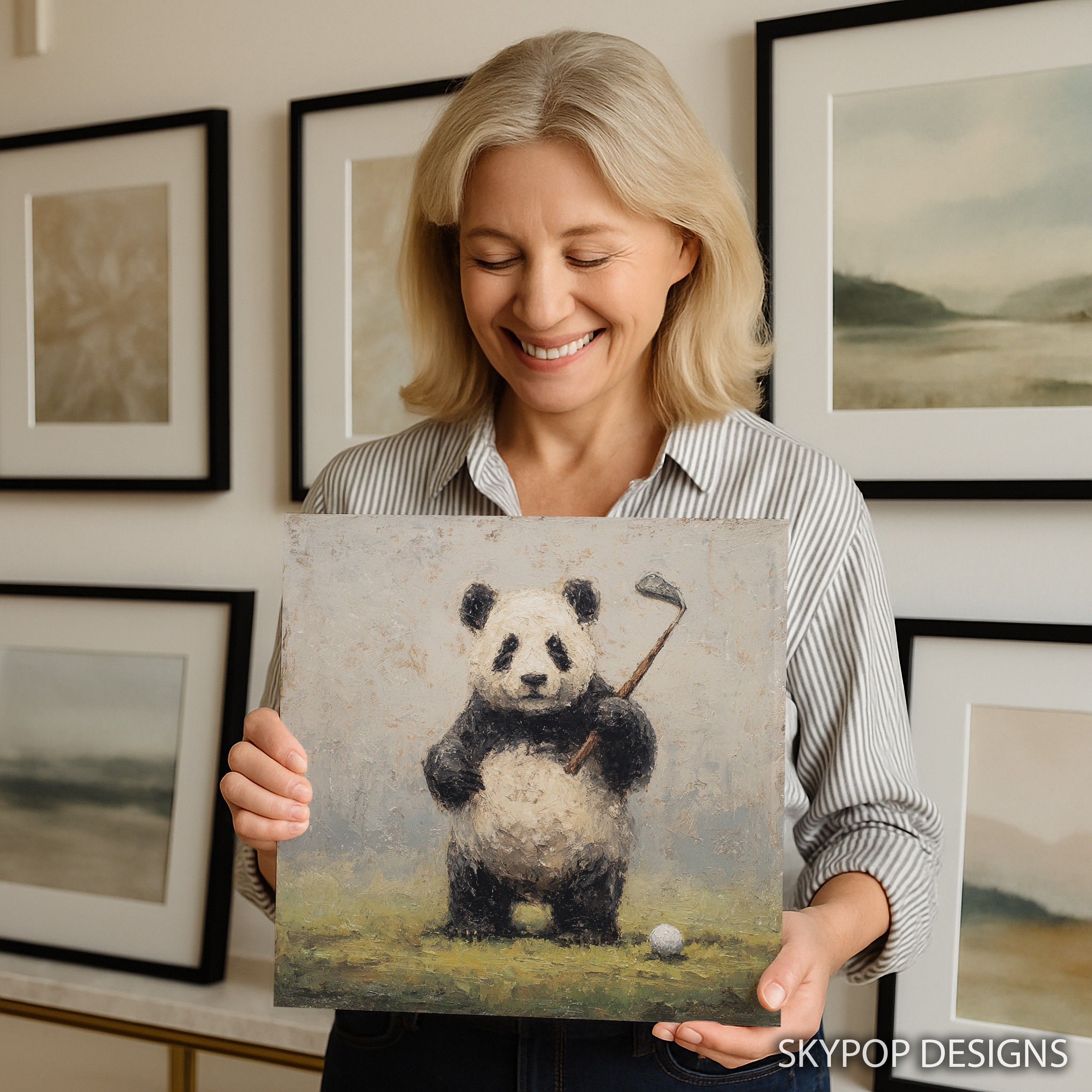 9.jpg Panda Golf Art