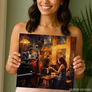 Jazz Night Vibes Art