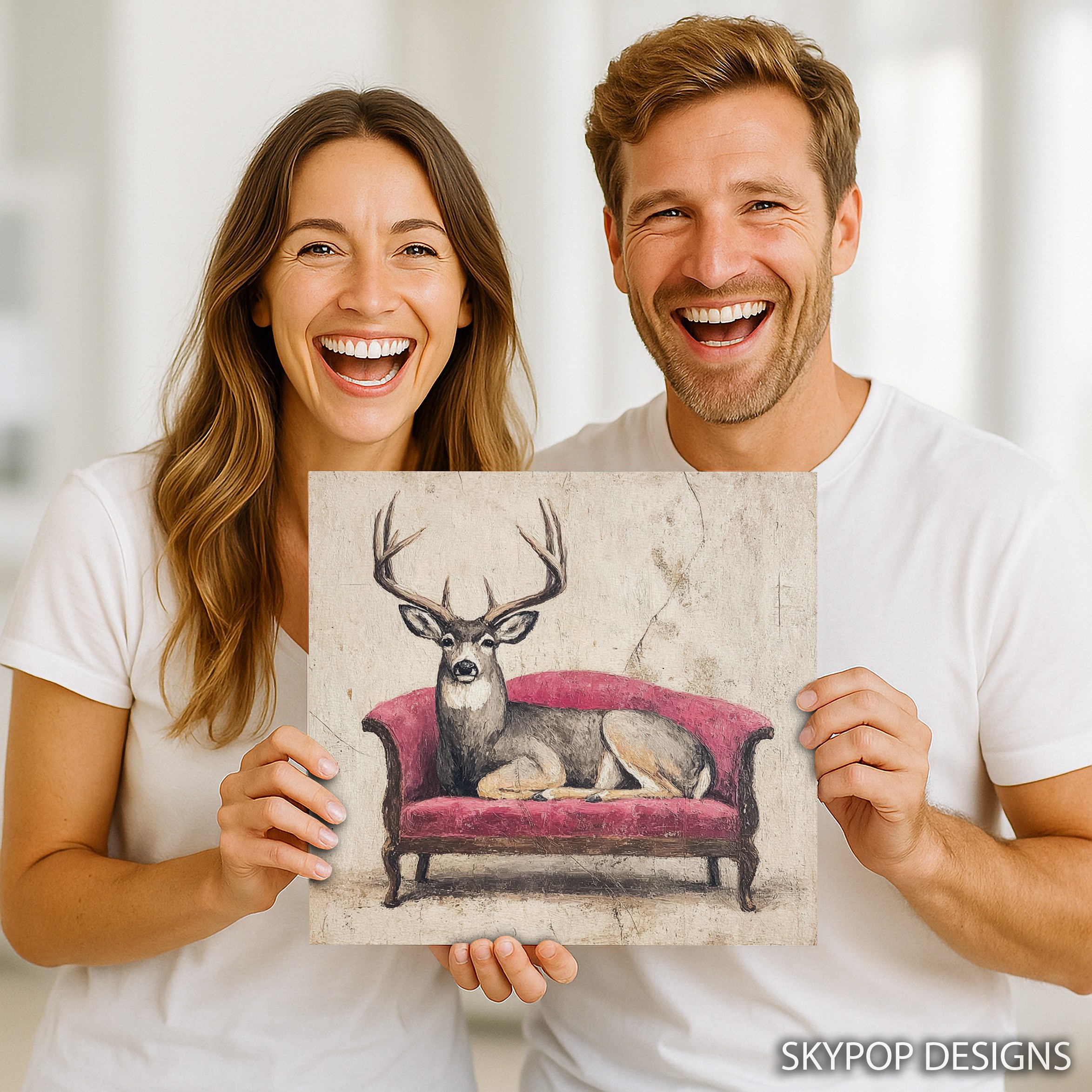 9.jpg Deer Art