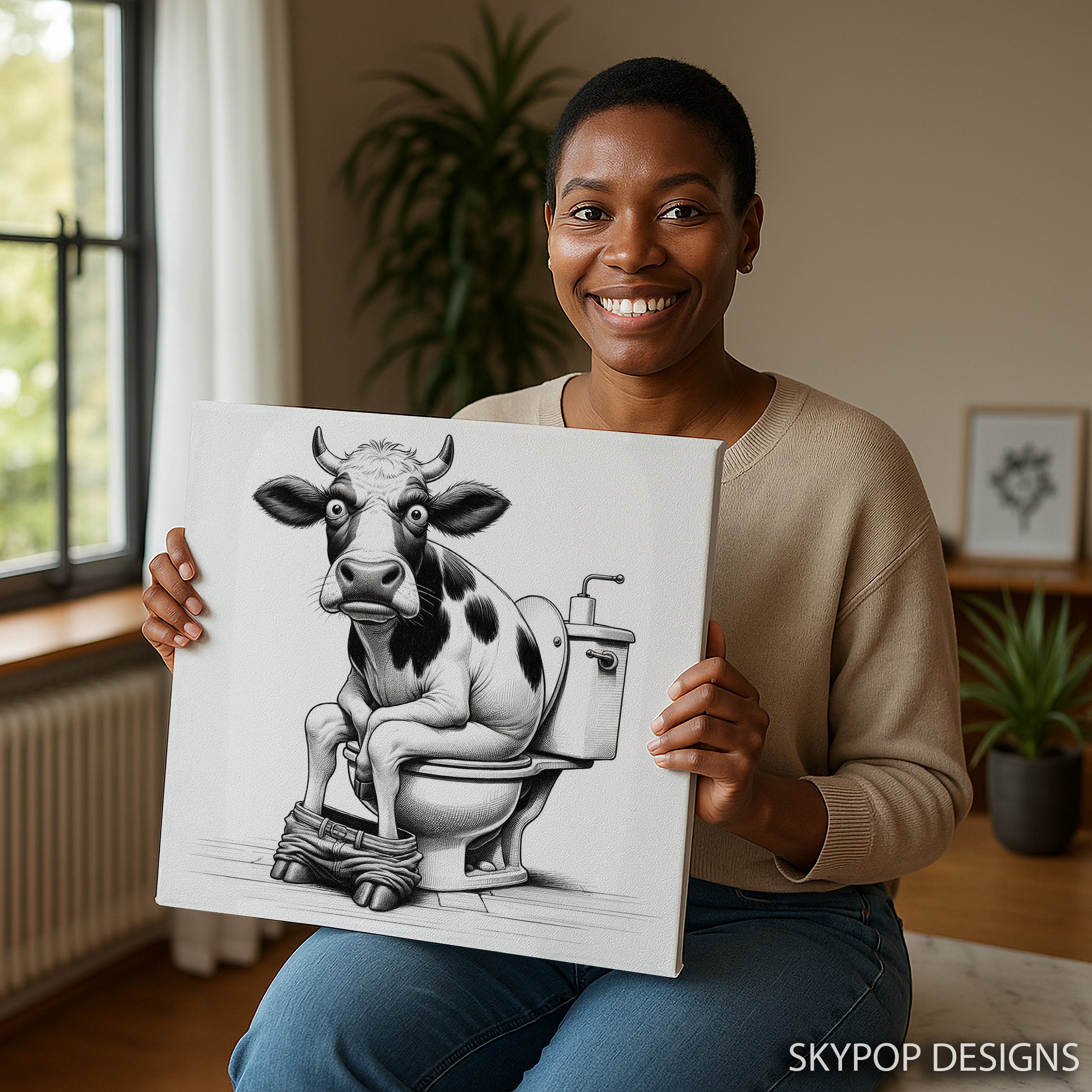 9.jpg Highland Cow Art