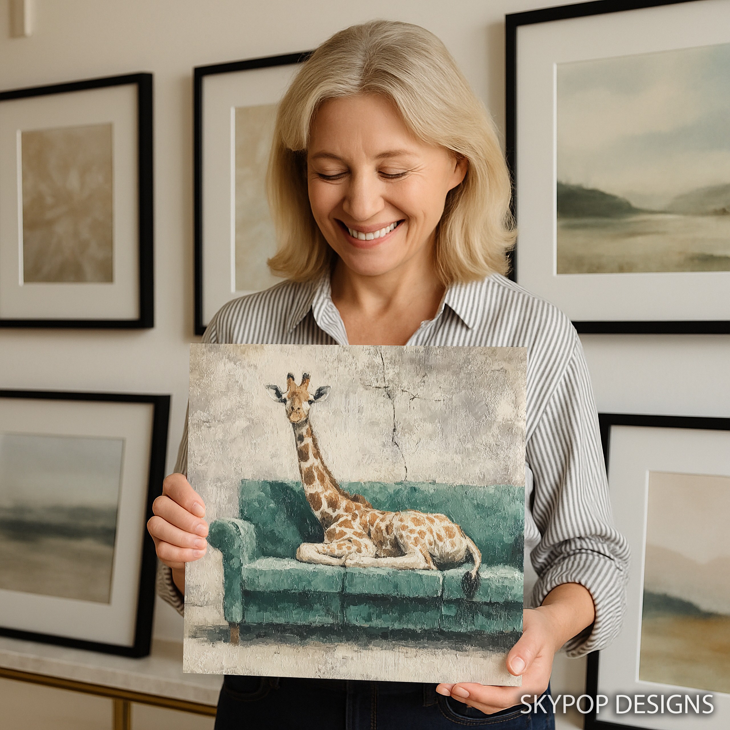 9.jpg Giraffe Art