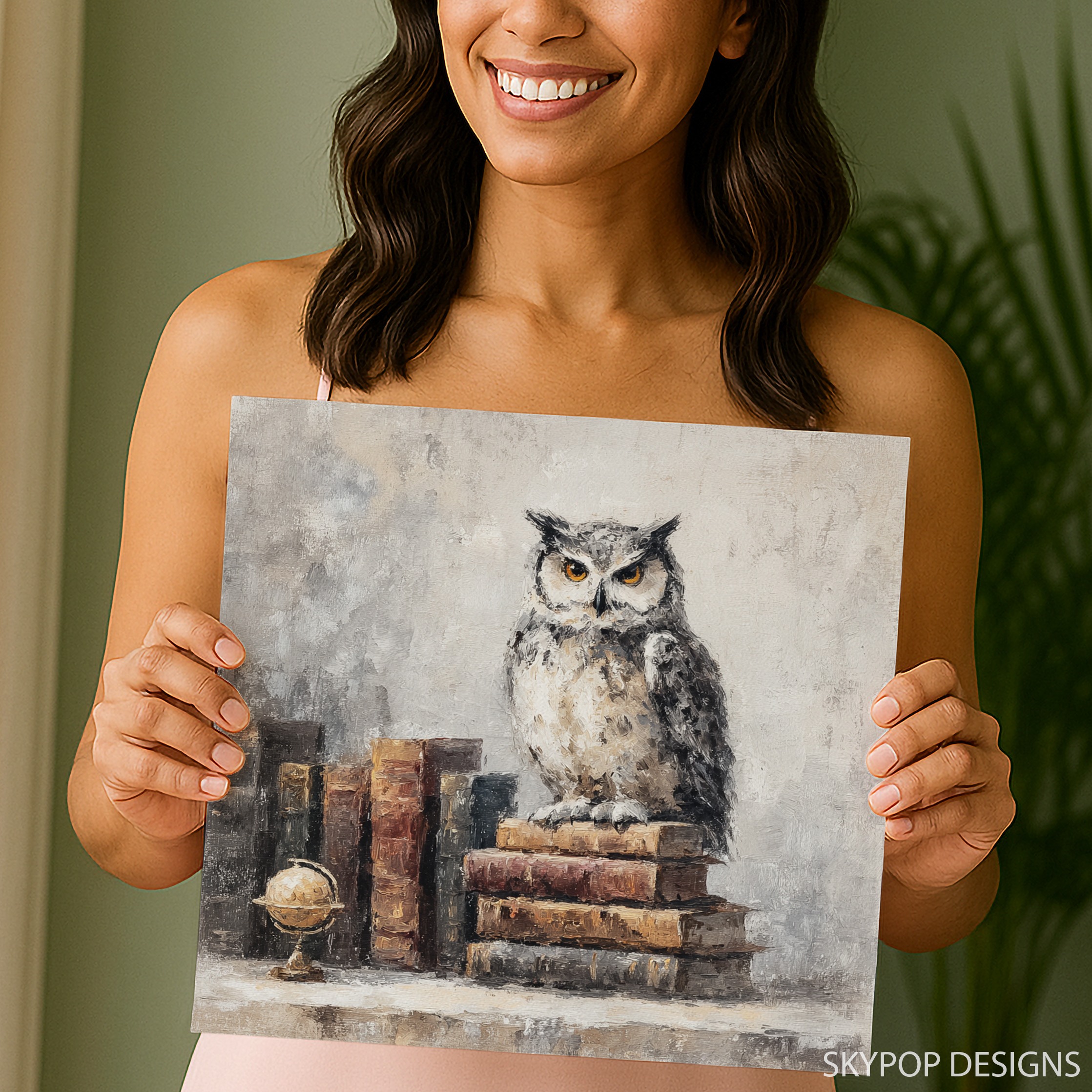 9.jpg Owl Book Art