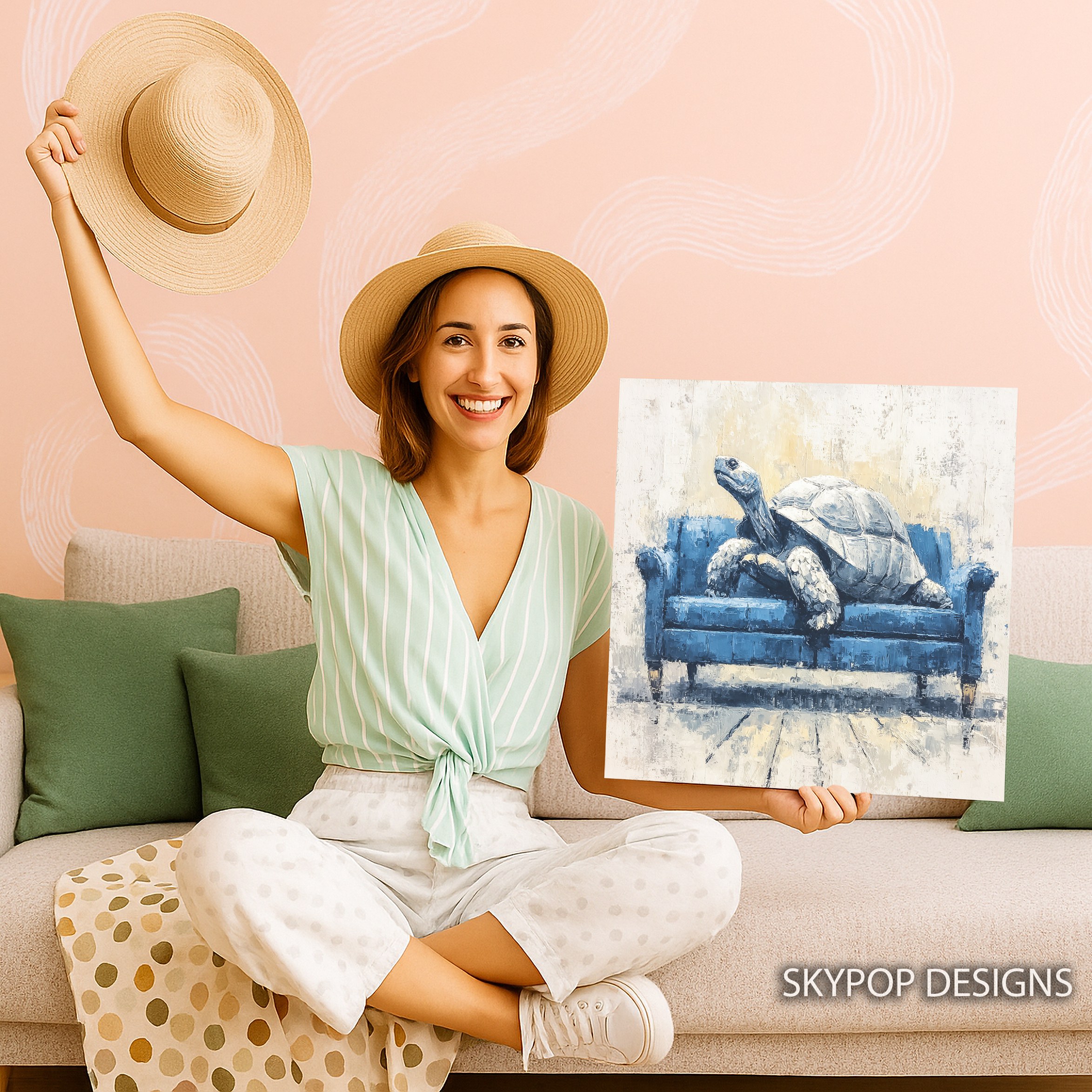 9.jpg Turtle Couch Art