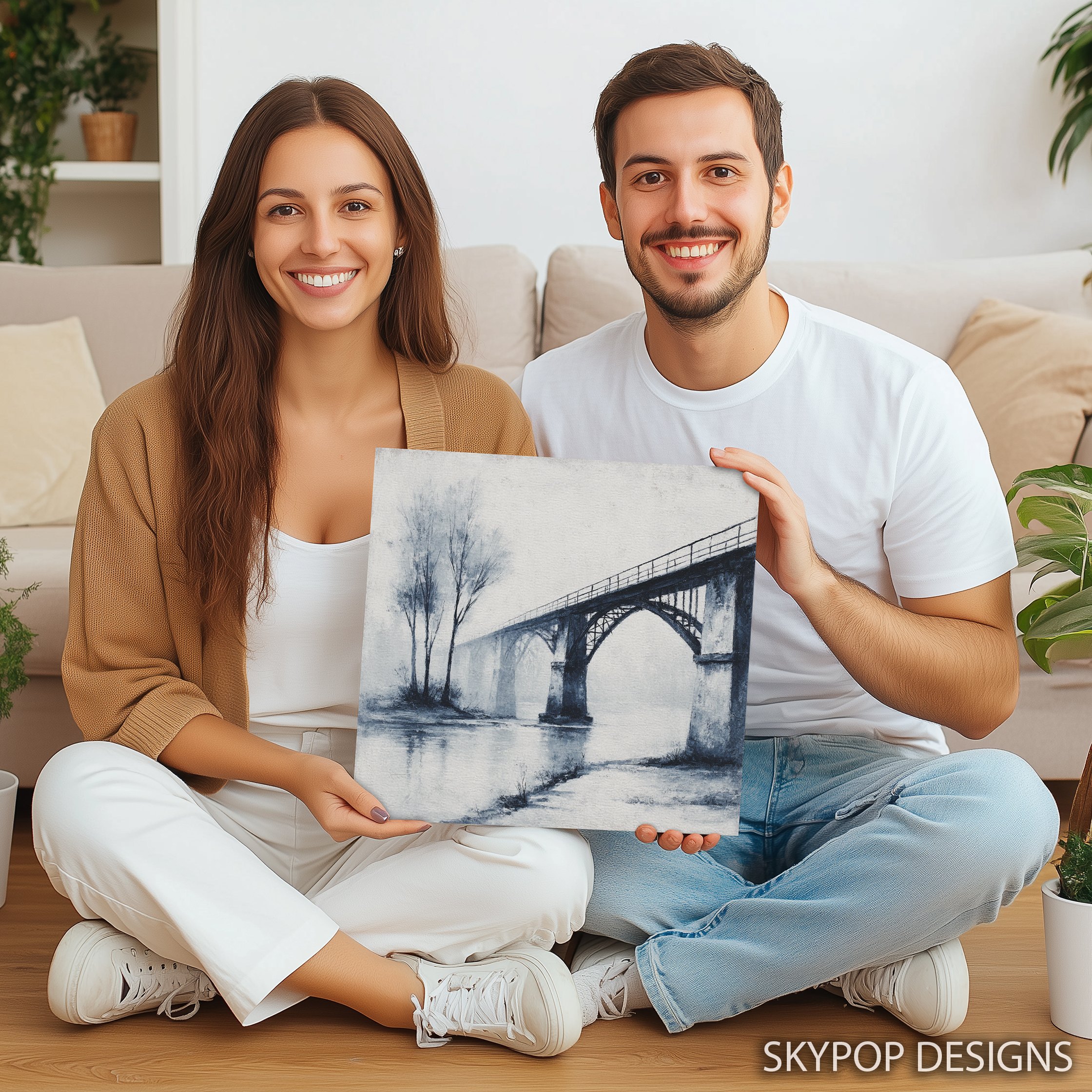 9.jpg Misty Bridge Art