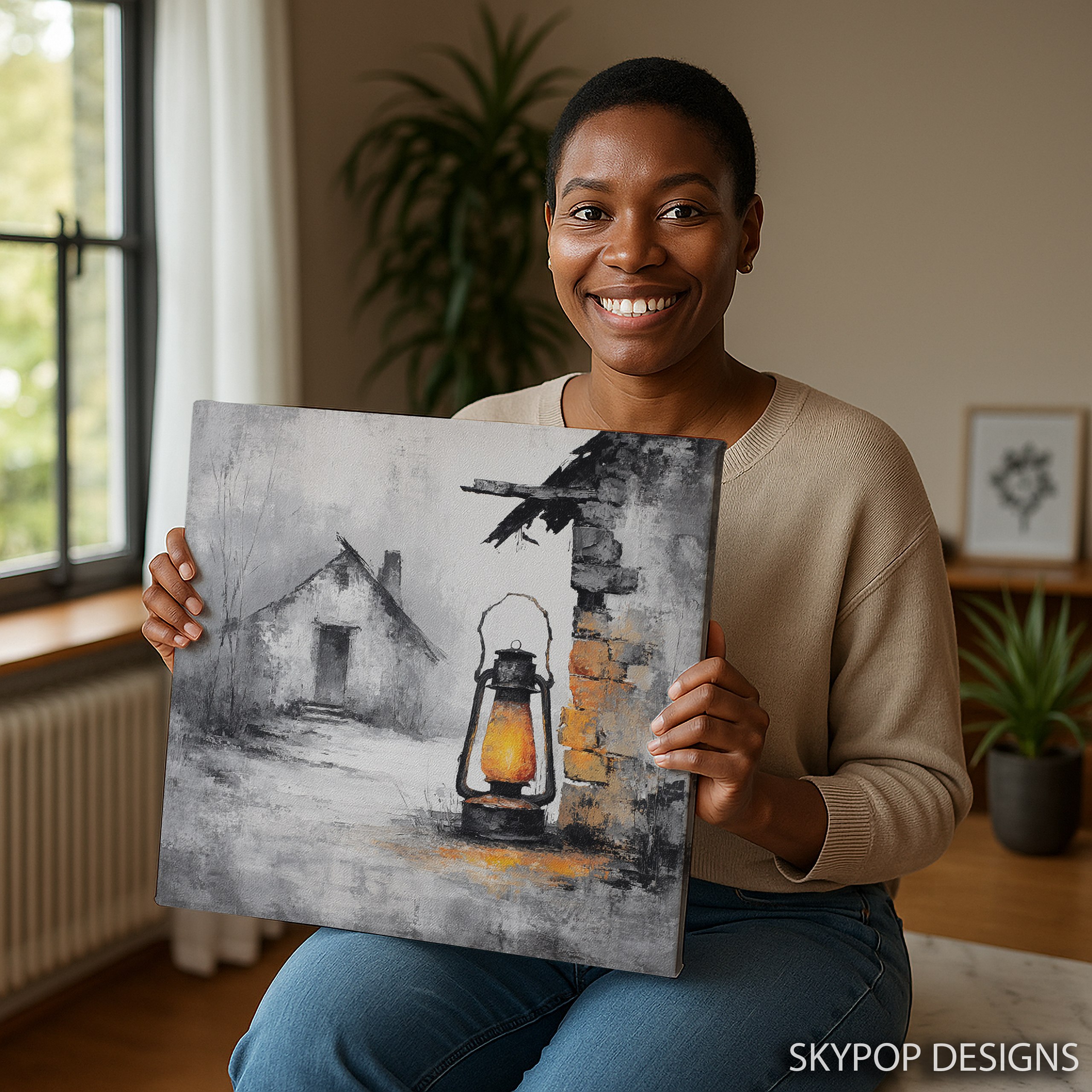 9.jpg Rustic Lantern Art