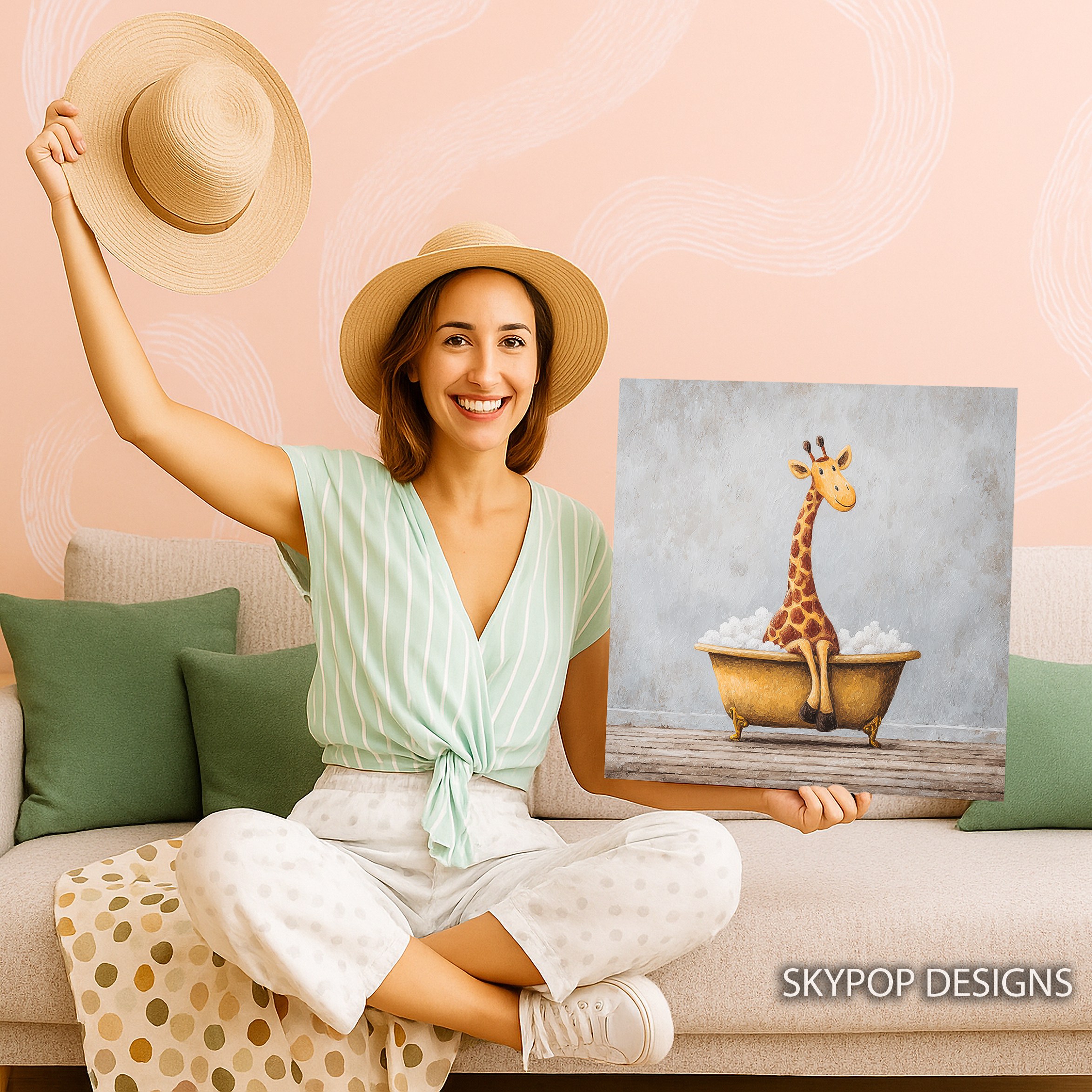 9.jpg Giraffe Art