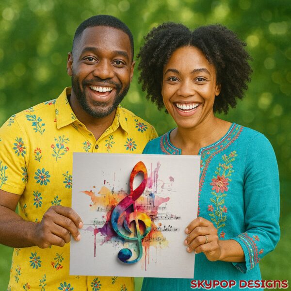 Treble Clef Art